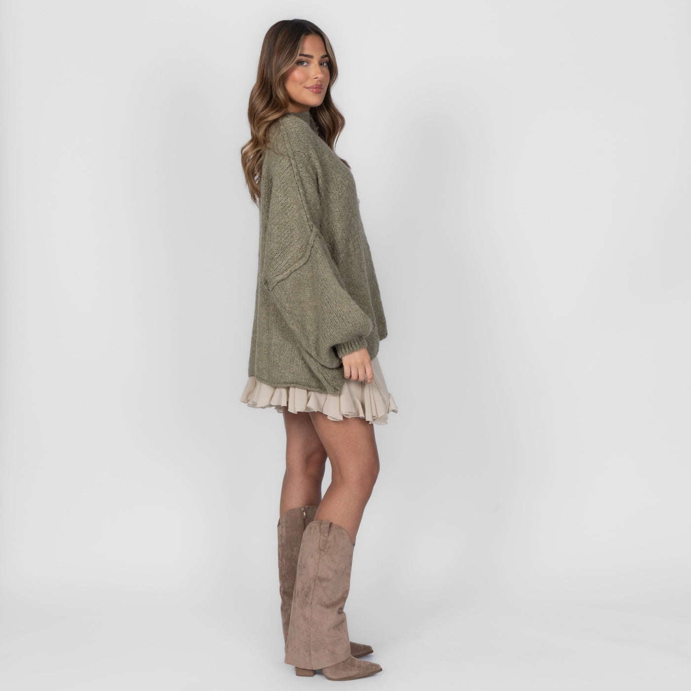 Alizée | Oversized Knit Cardigan