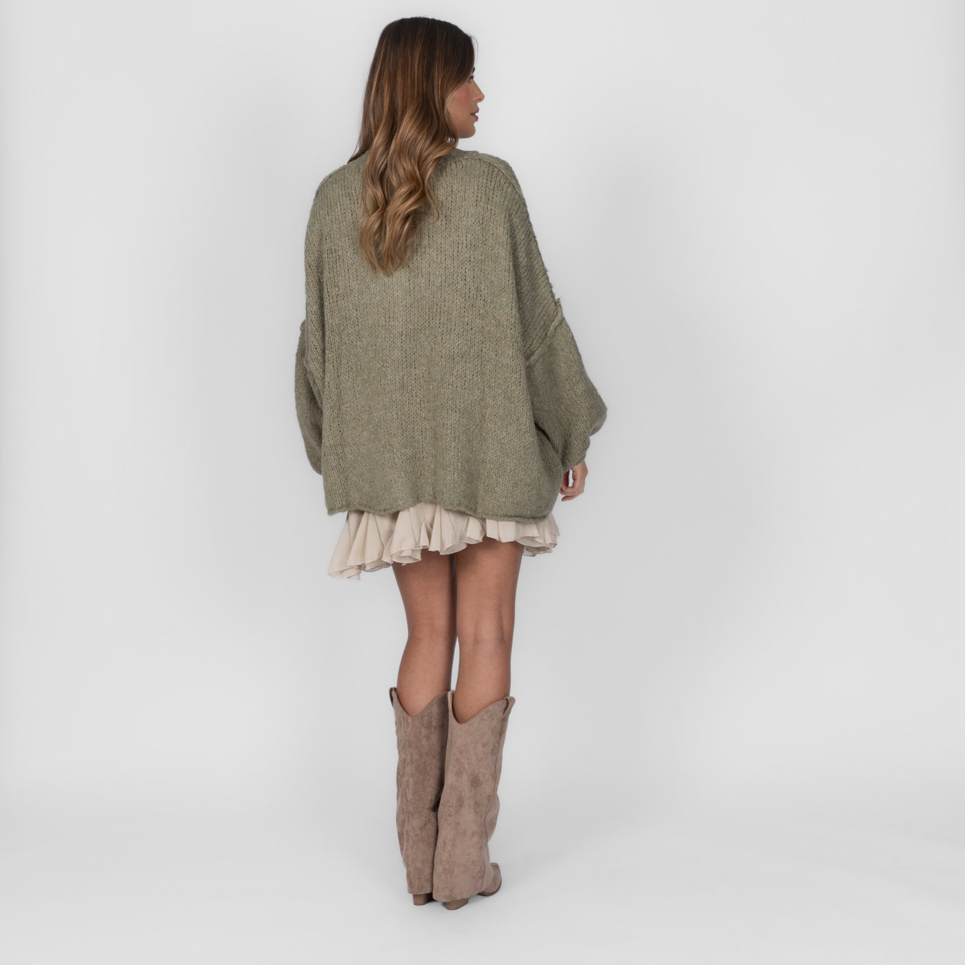 Alizée | Oversized Knit Cardigan