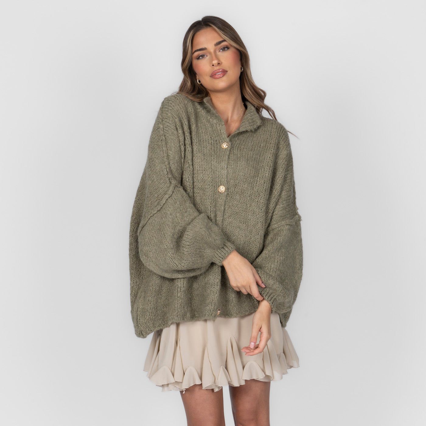 Alizée | Oversized Knit Cardigan