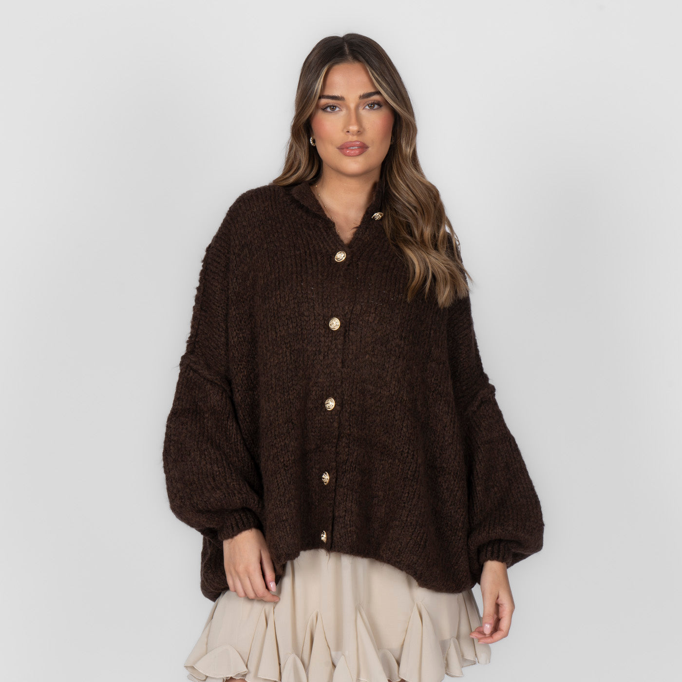 Alizée | Oversized Knit Cardigan