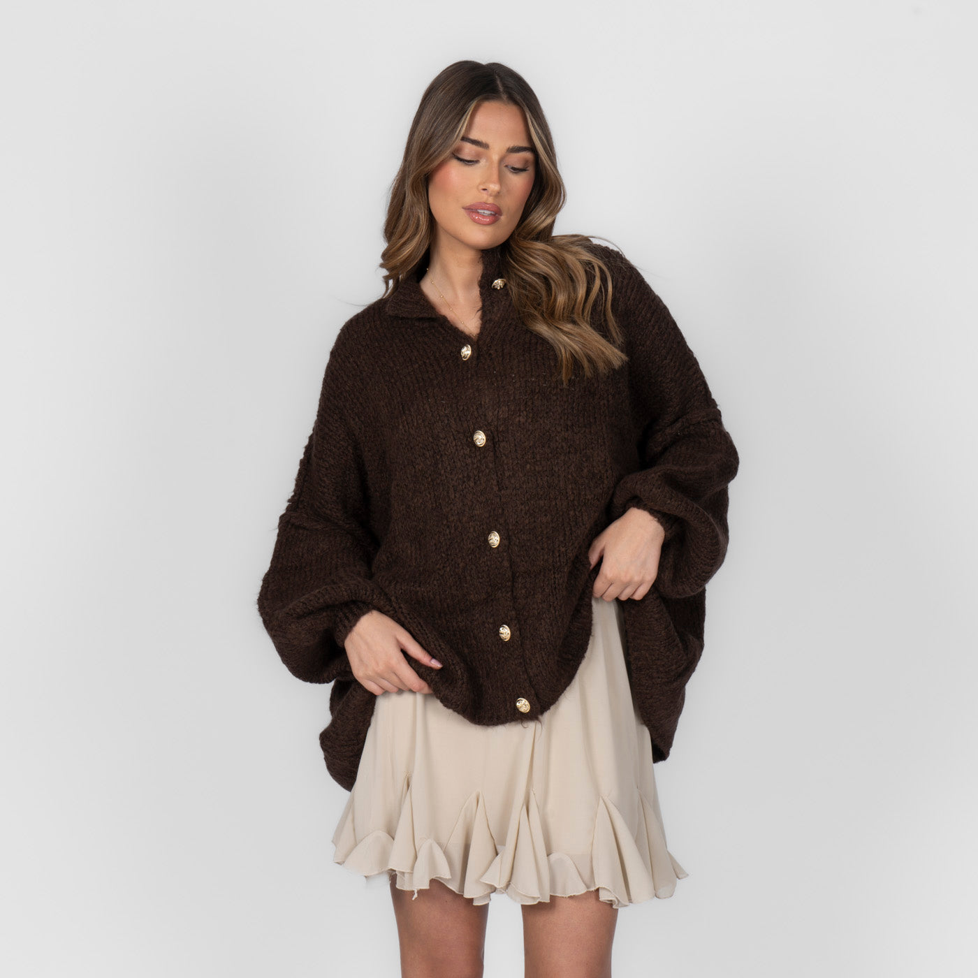 Alizée | Oversized Knit Cardigan