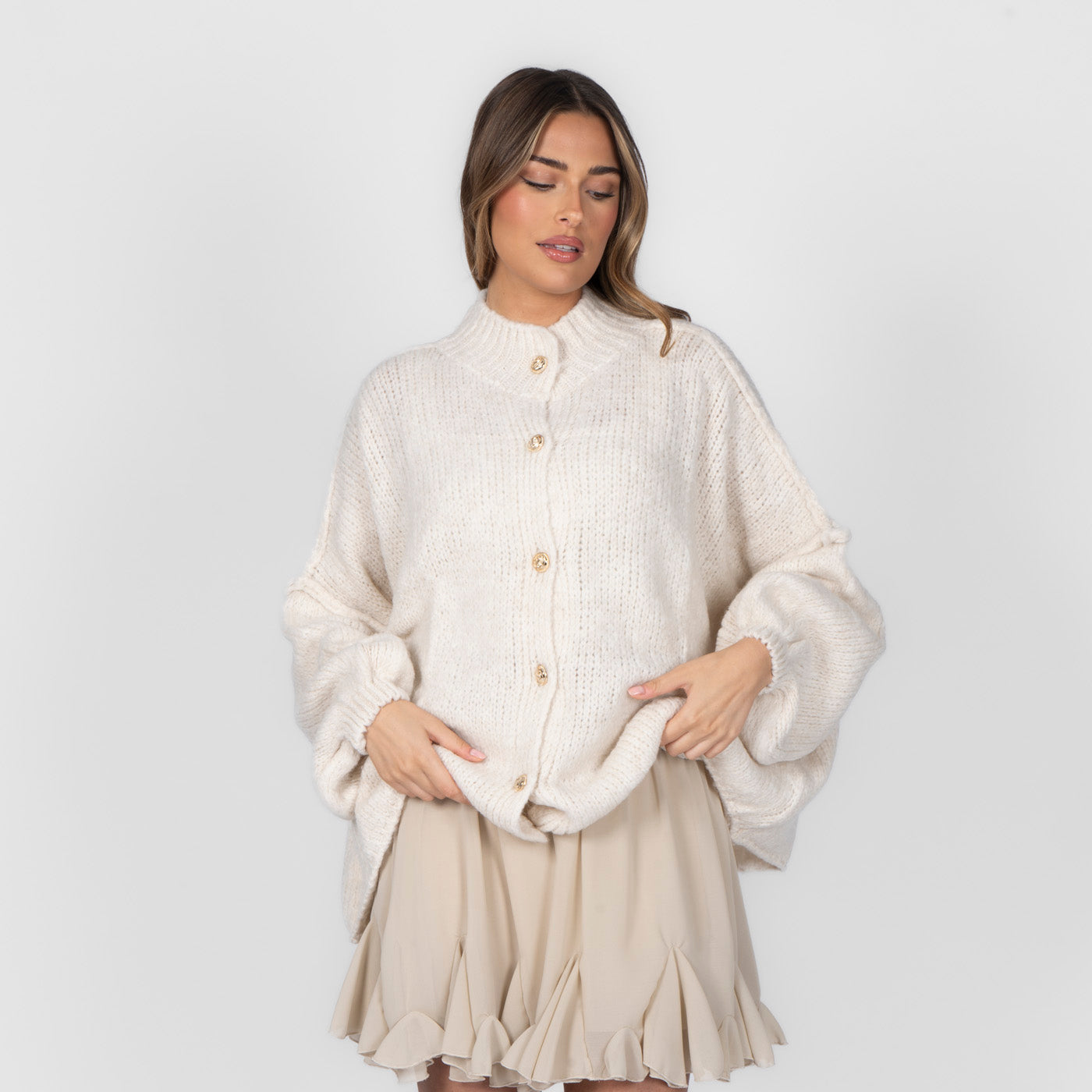 Alizée | Oversized Knit Cardigan
