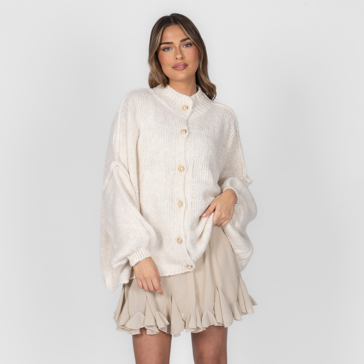 Alizée | Oversized Knit Cardigan