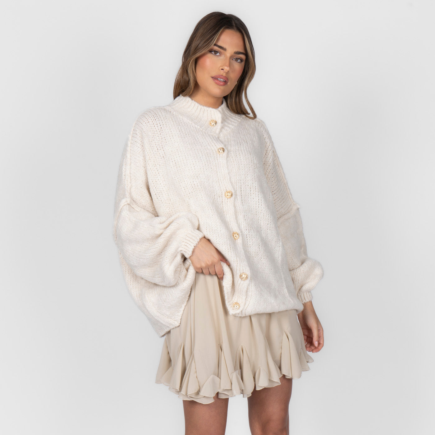 Alizée | Oversized Knit Cardigan