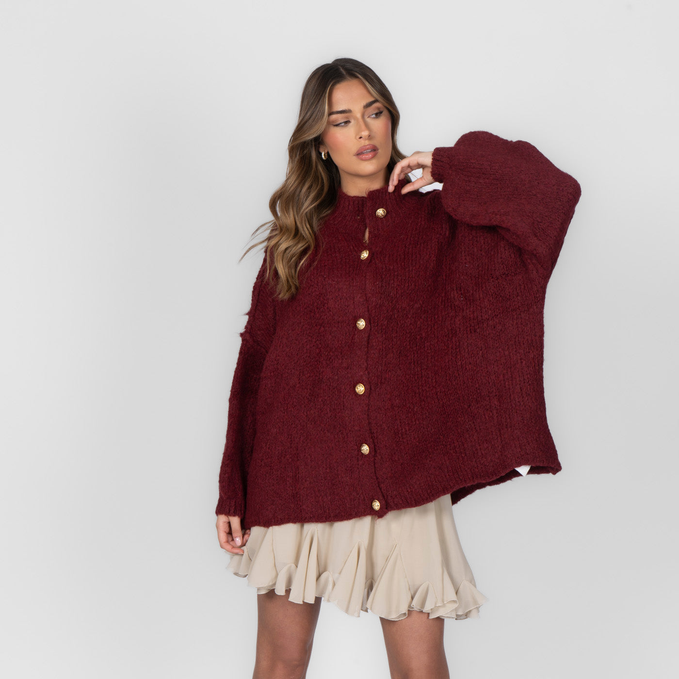 Alizée | Oversized Knit Cardigan