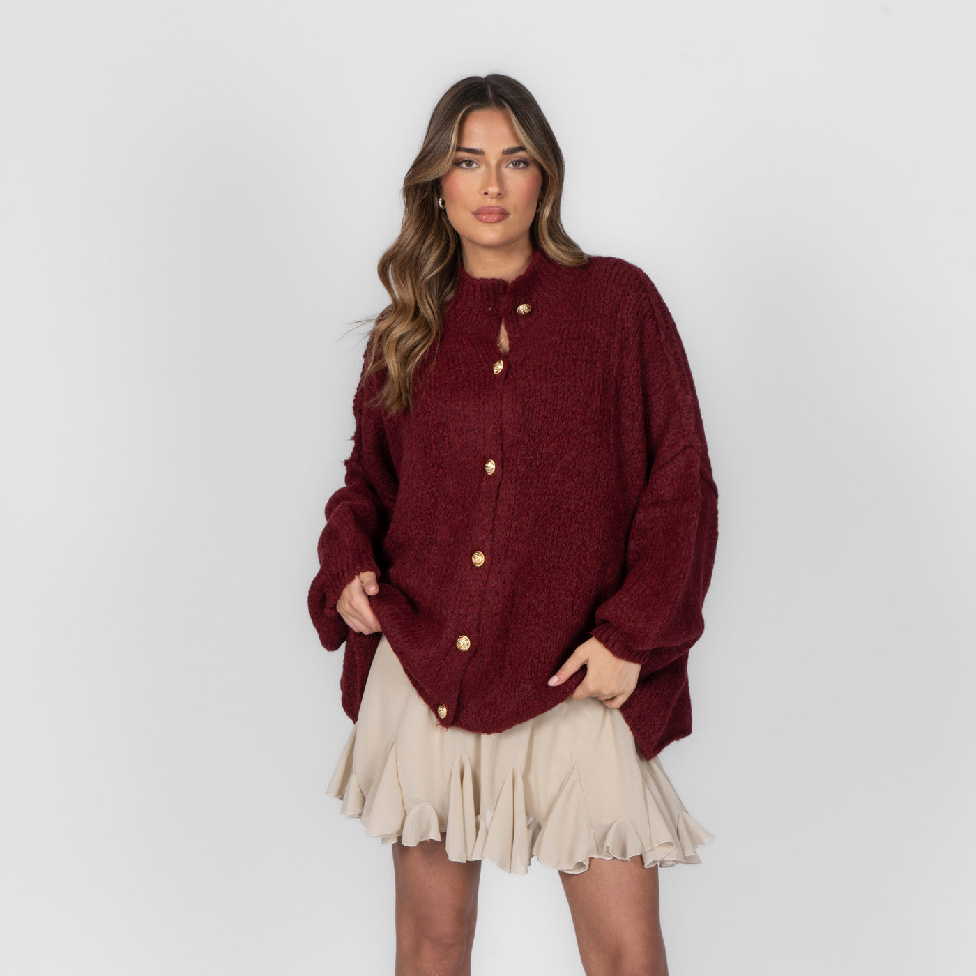 Alizée | Oversized Knit Cardigan