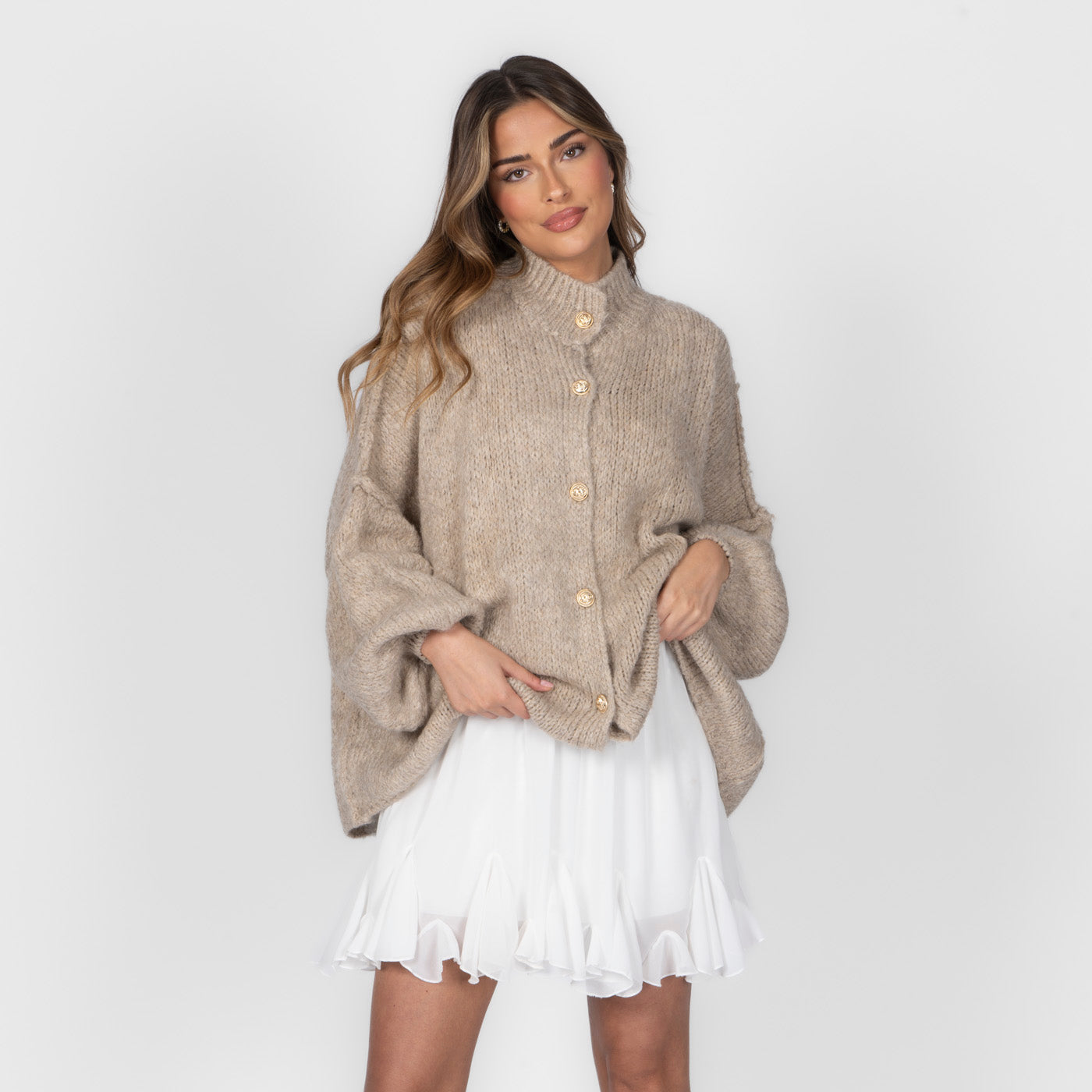 Alizée | Oversized Knit Cardigan