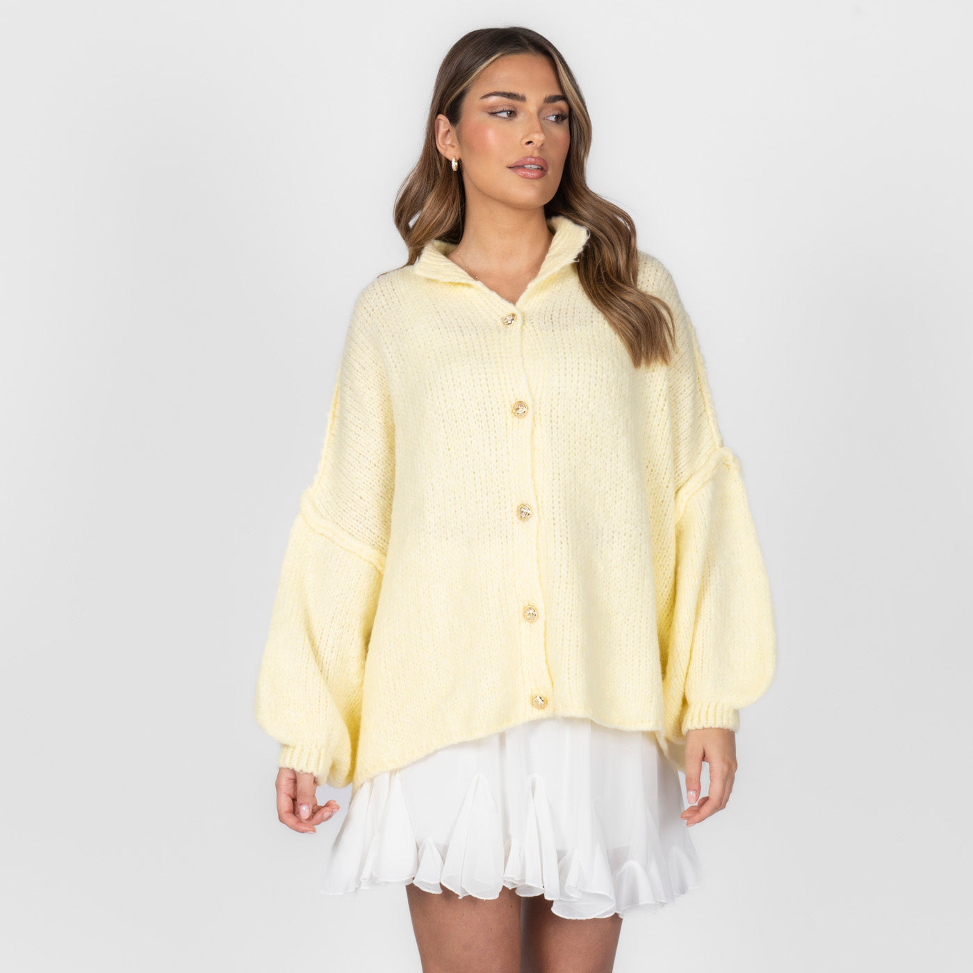 Alizée | Oversized Knit Cardigan