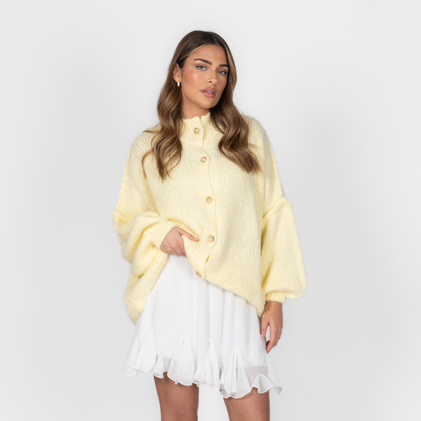 Alizée | Oversized Knit Cardigan