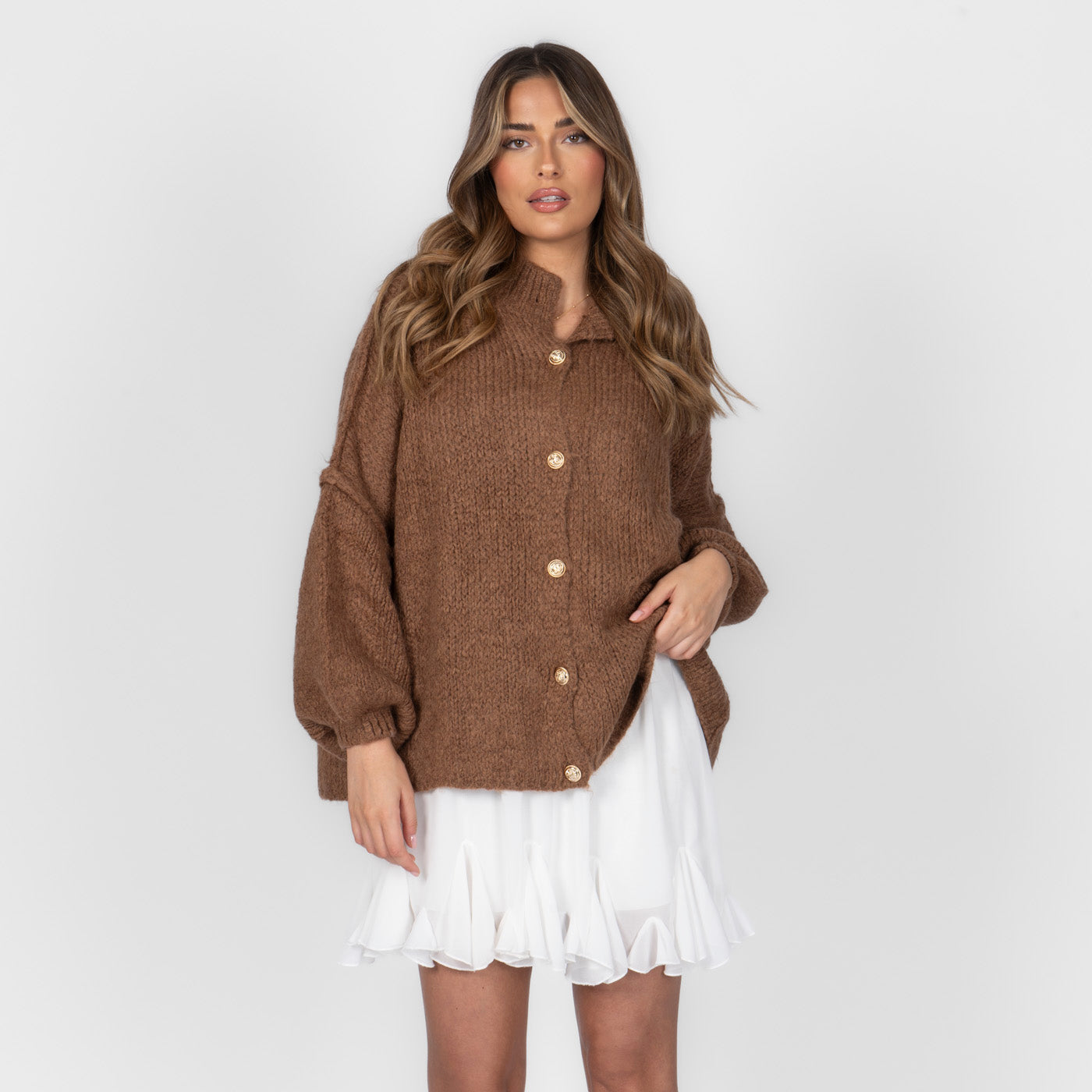 Alizée | Oversized Knit Cardigan