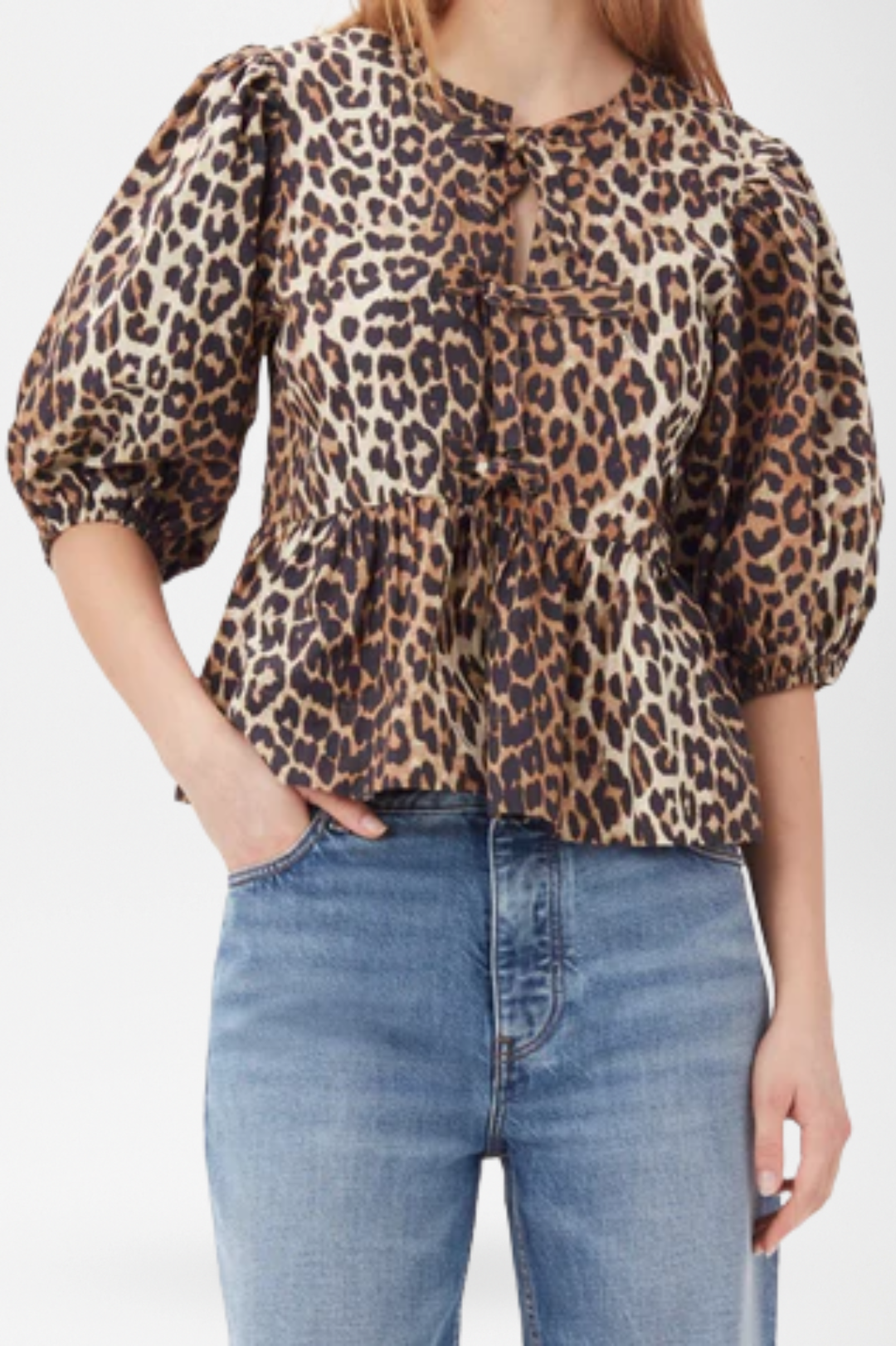 Valentina | Leopard Print Blouse