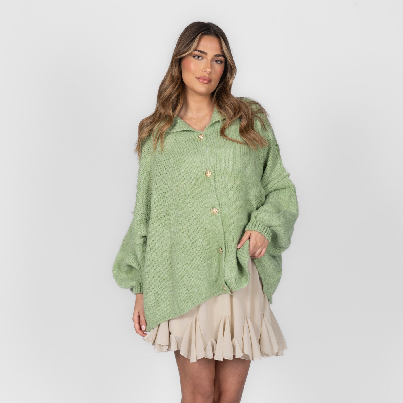 Alizée | Oversized Knit Cardigan