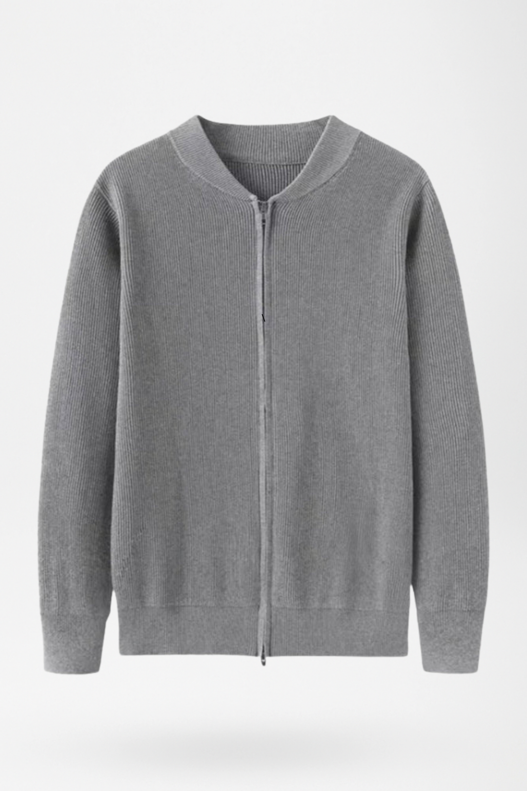 Edmund | Cotton Zip Cardigan