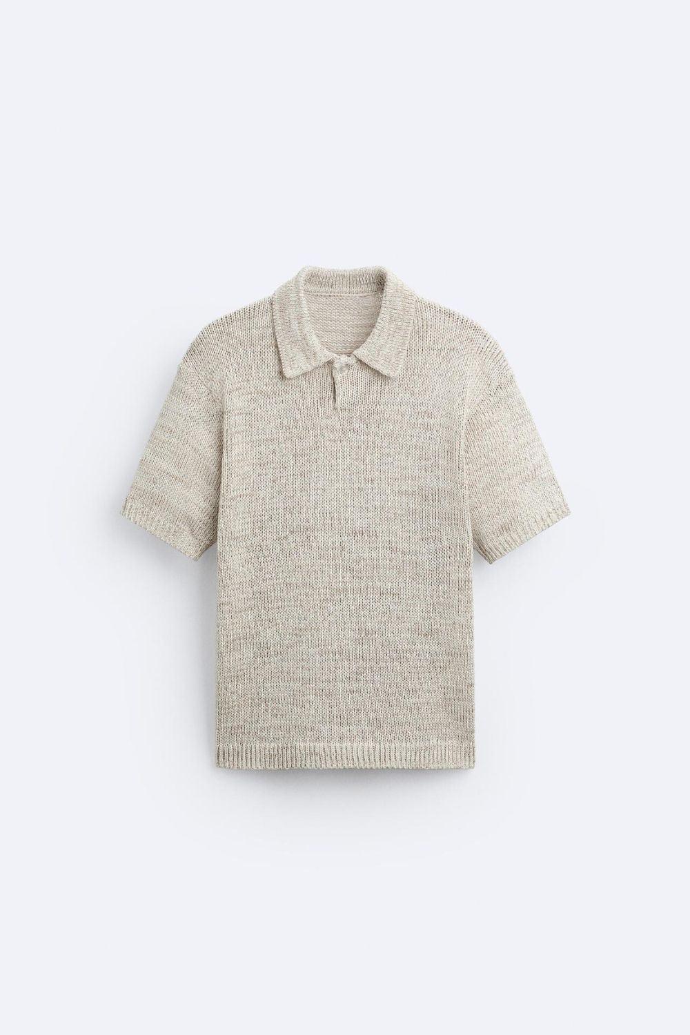 Callum | Buttoned Knit Polo