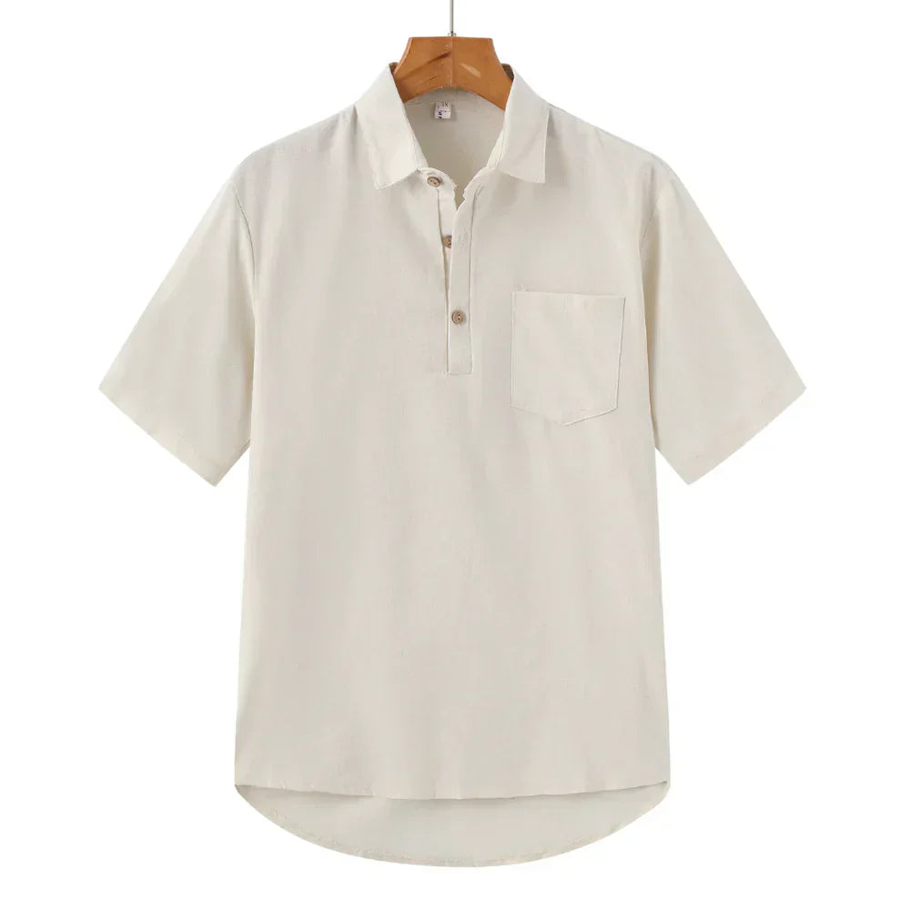 Joris | Linen Polo Shirt