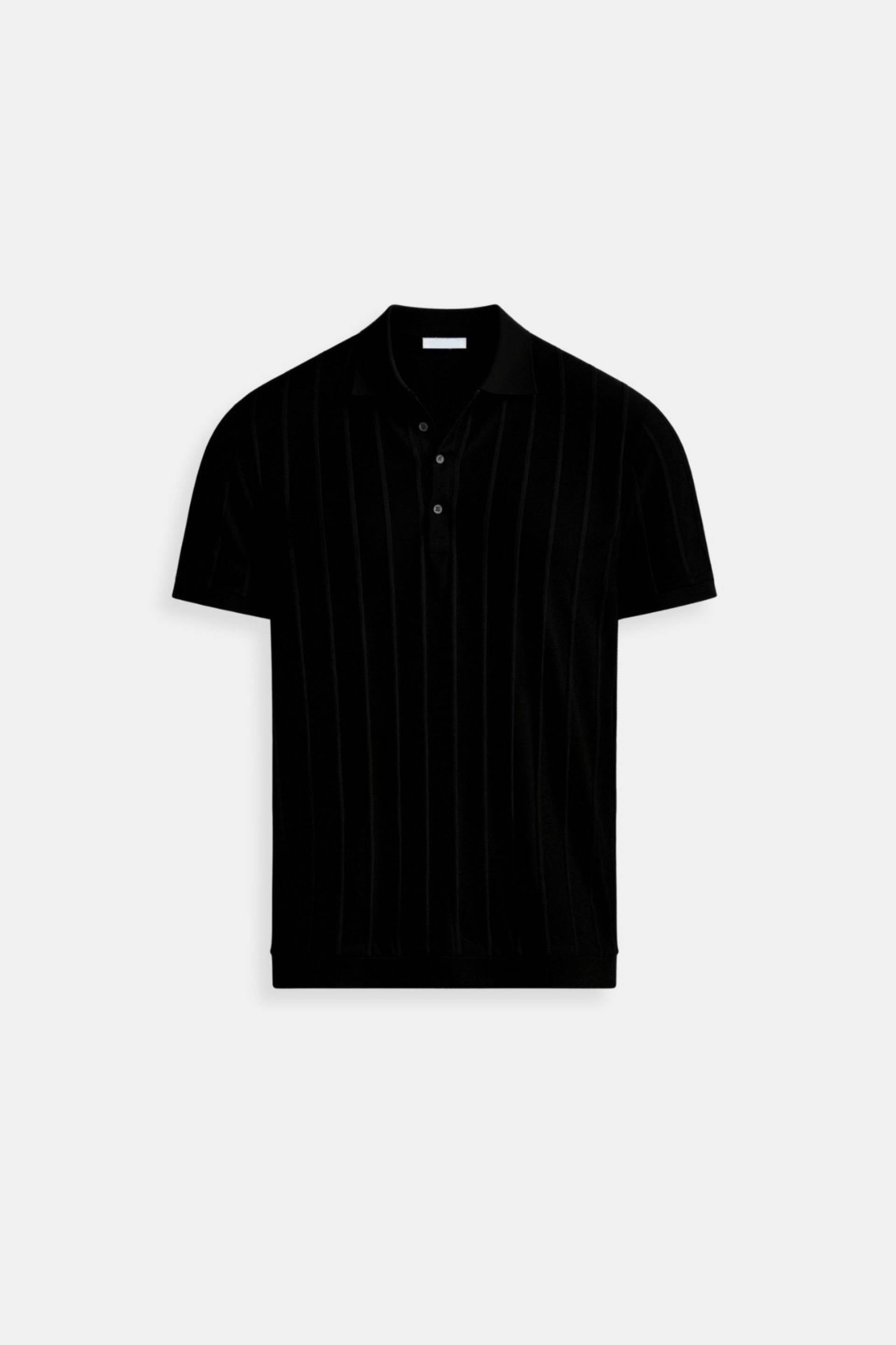 Milan | Striped Polo Shirt