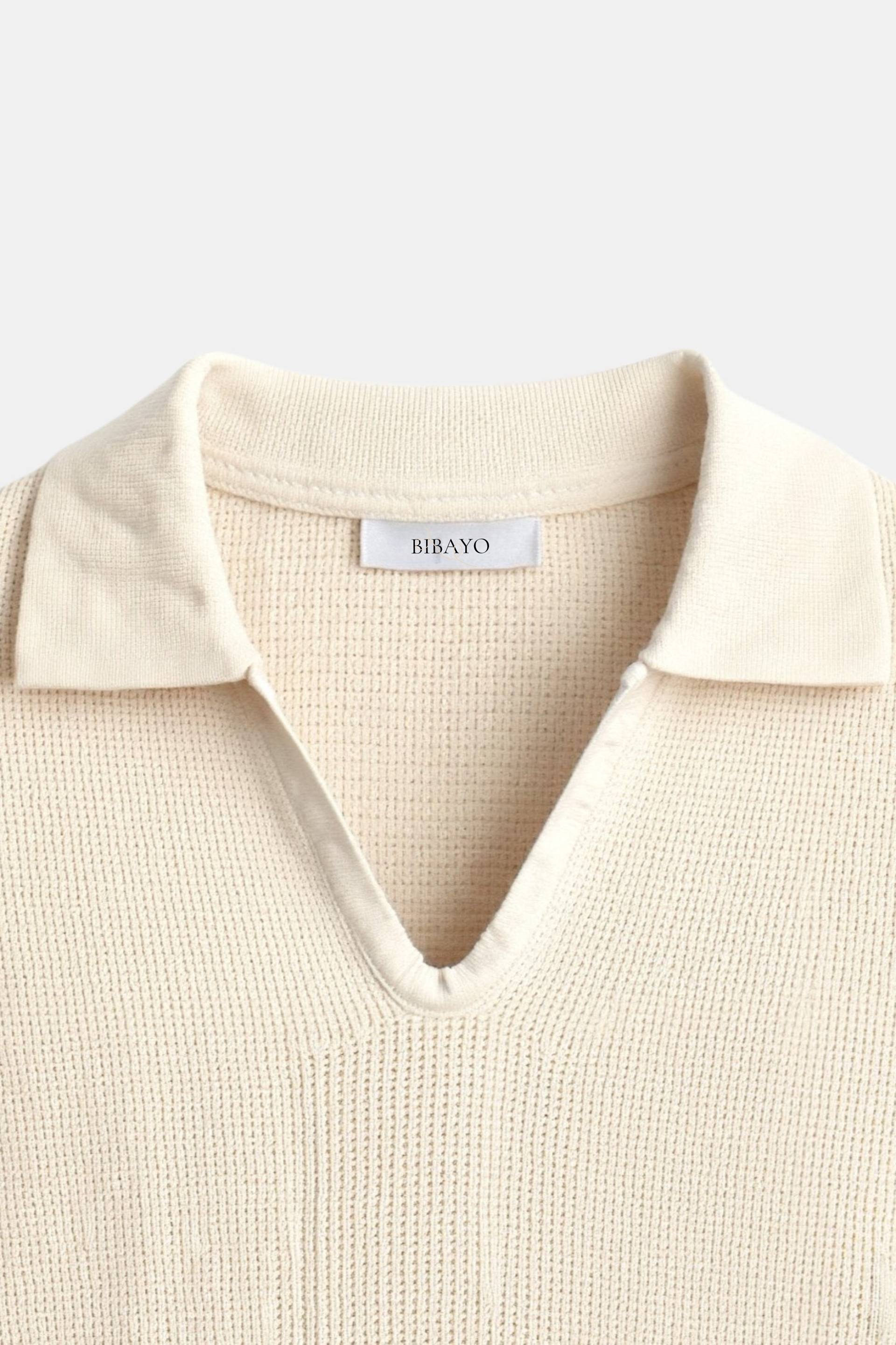 Bibayo | Striped Knit Polo