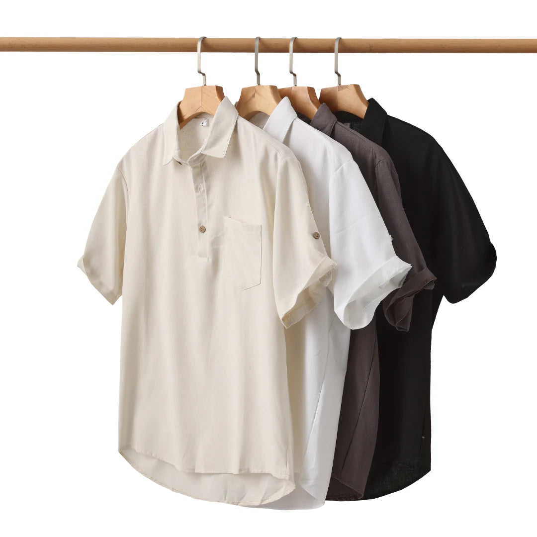 Joris | Linen Polo Shirt