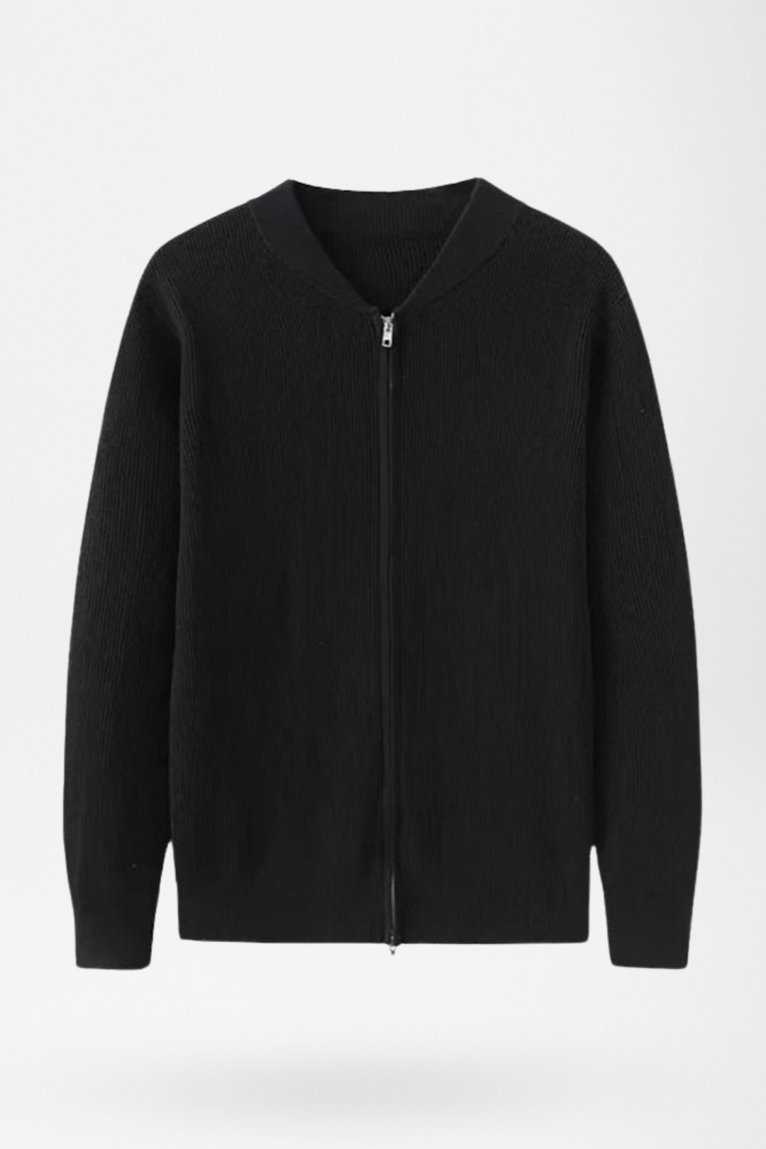 Edmund | Cotton Zip Cardigan