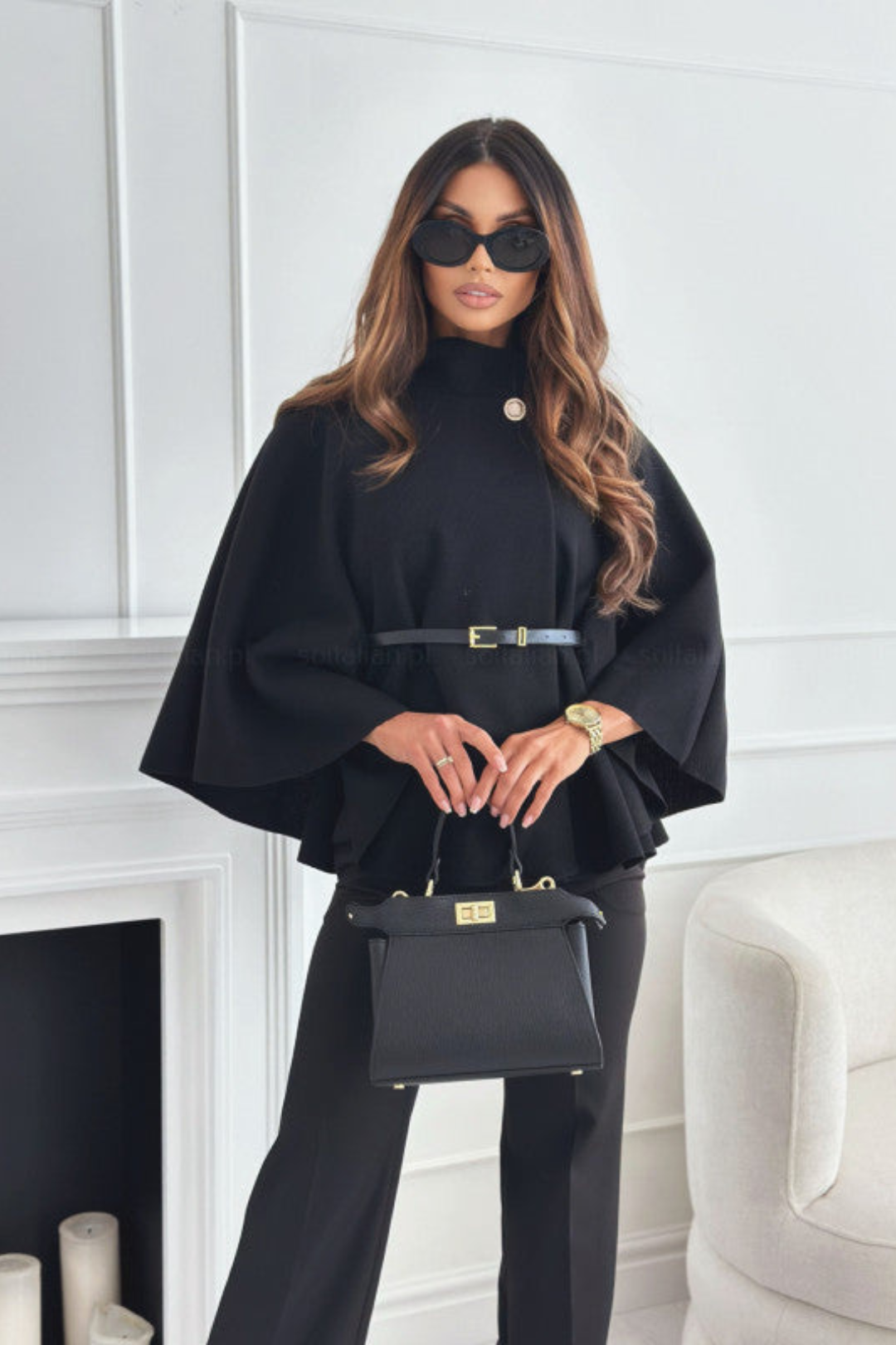 Léonie | Belted Butterfly Jacket