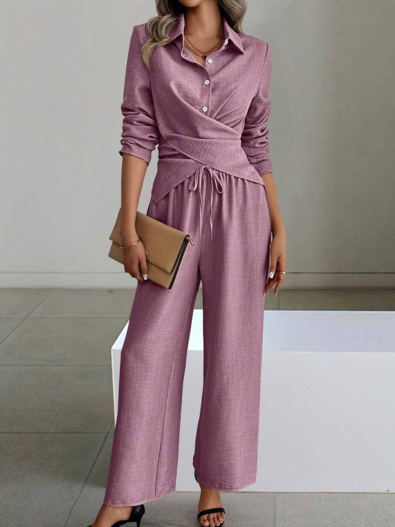 Sara | Elegant Two-Piece Suit