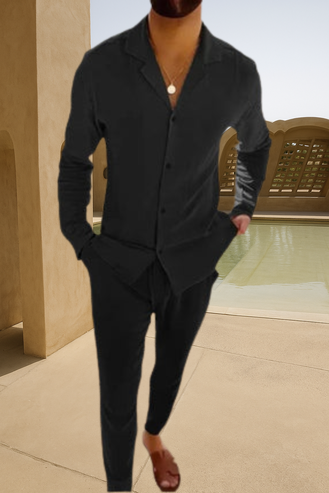 Luca | Men's Linen Set