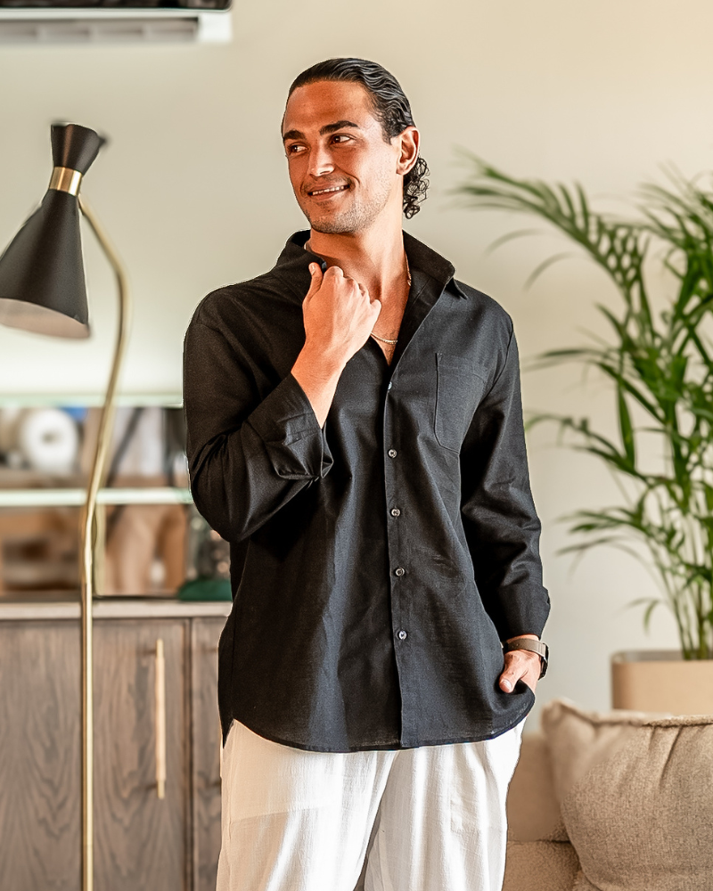 Renzo | Classic Linen Shirt