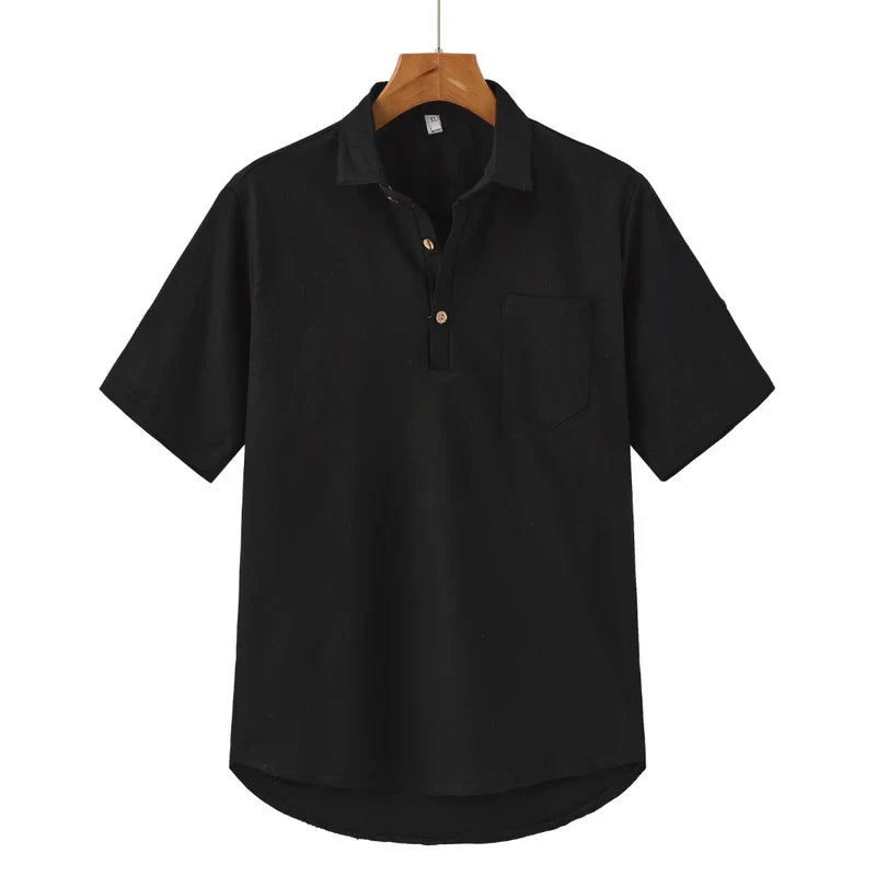 Joris | Linen Polo Shirt