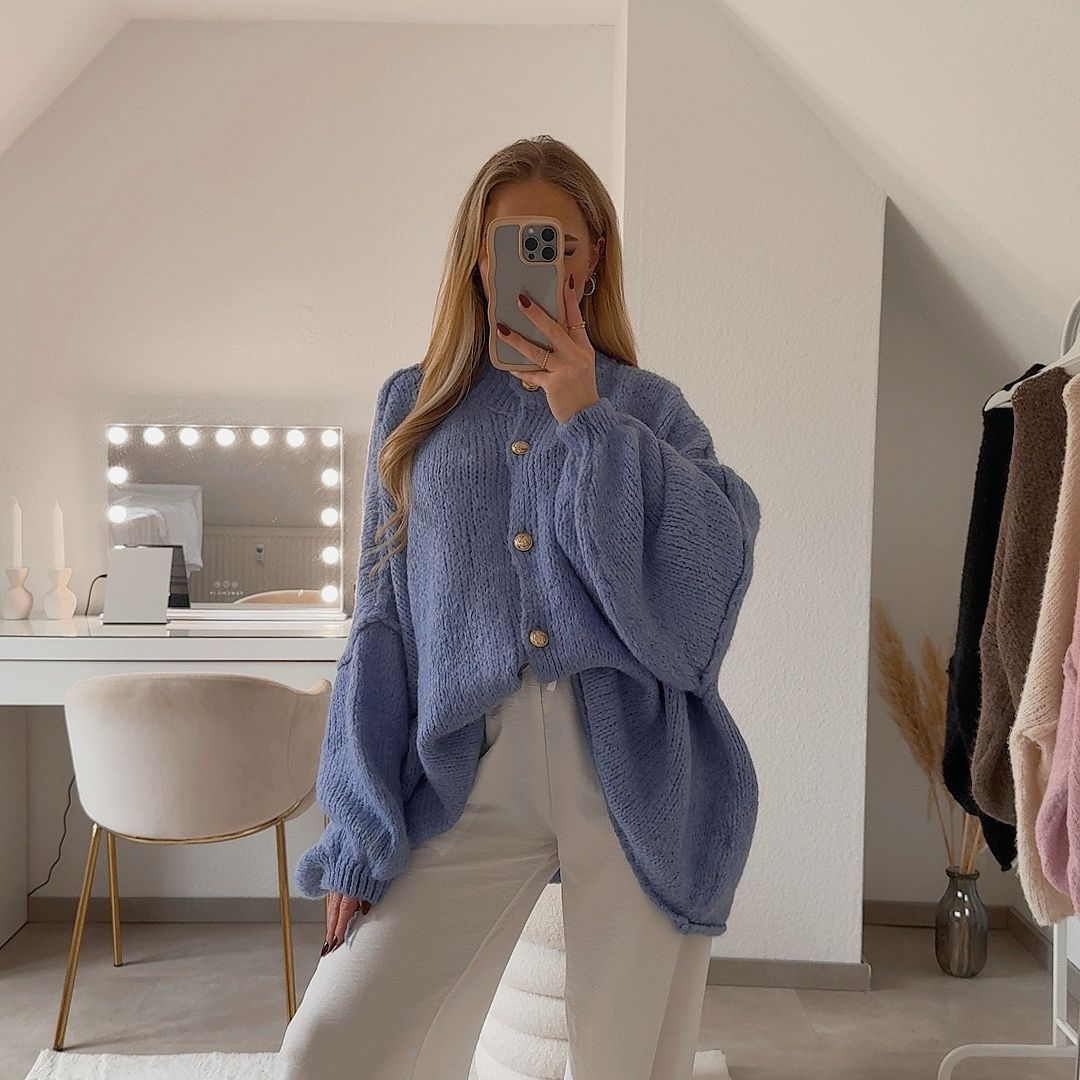 Alizée | Oversized Knit Cardigan