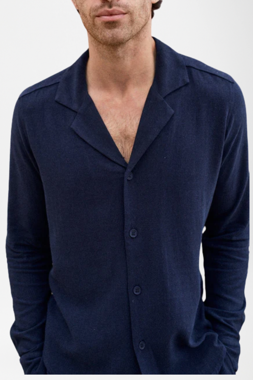 Cami | Linen Long-Sleeve Shirt