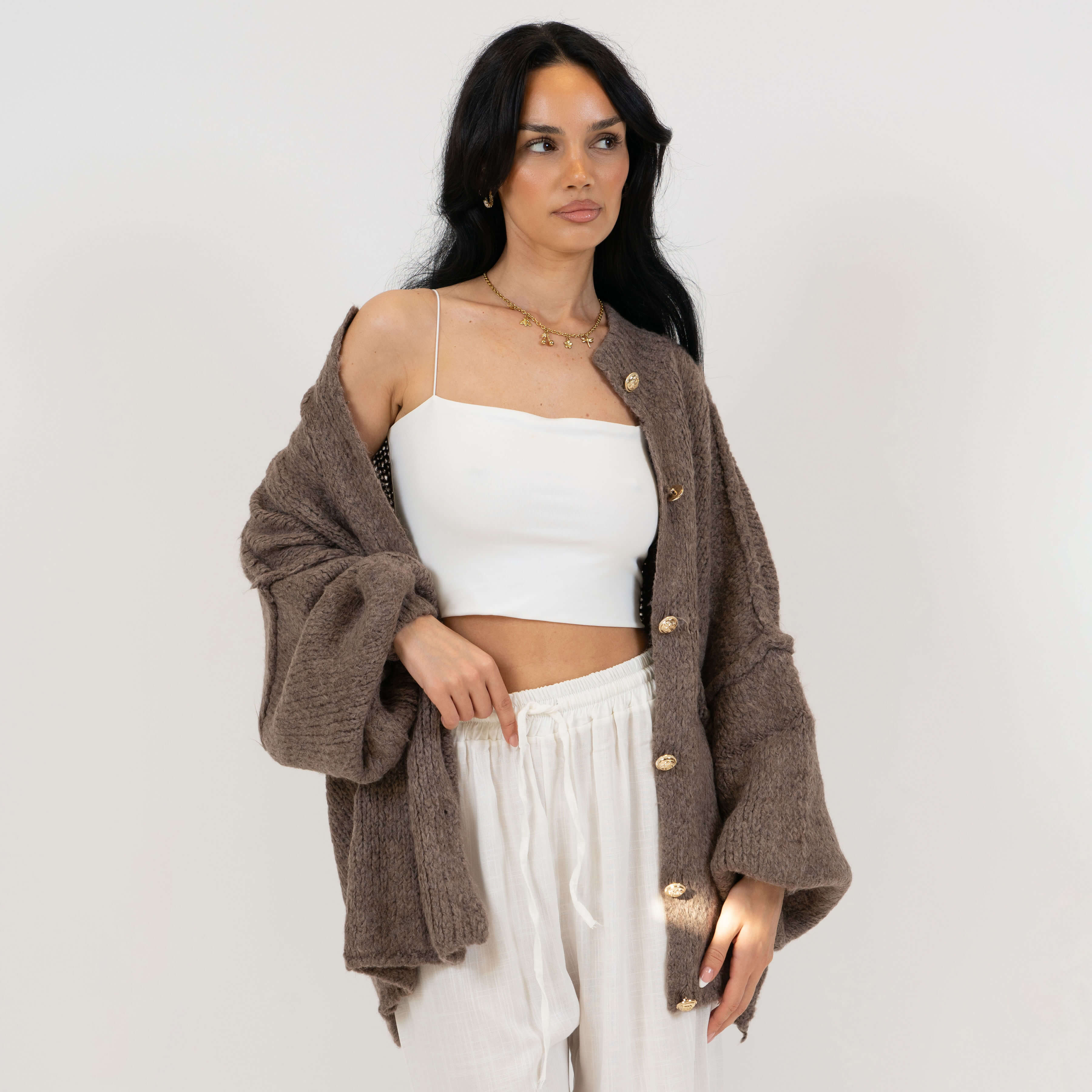 Alizée | Oversized Knit Cardigan