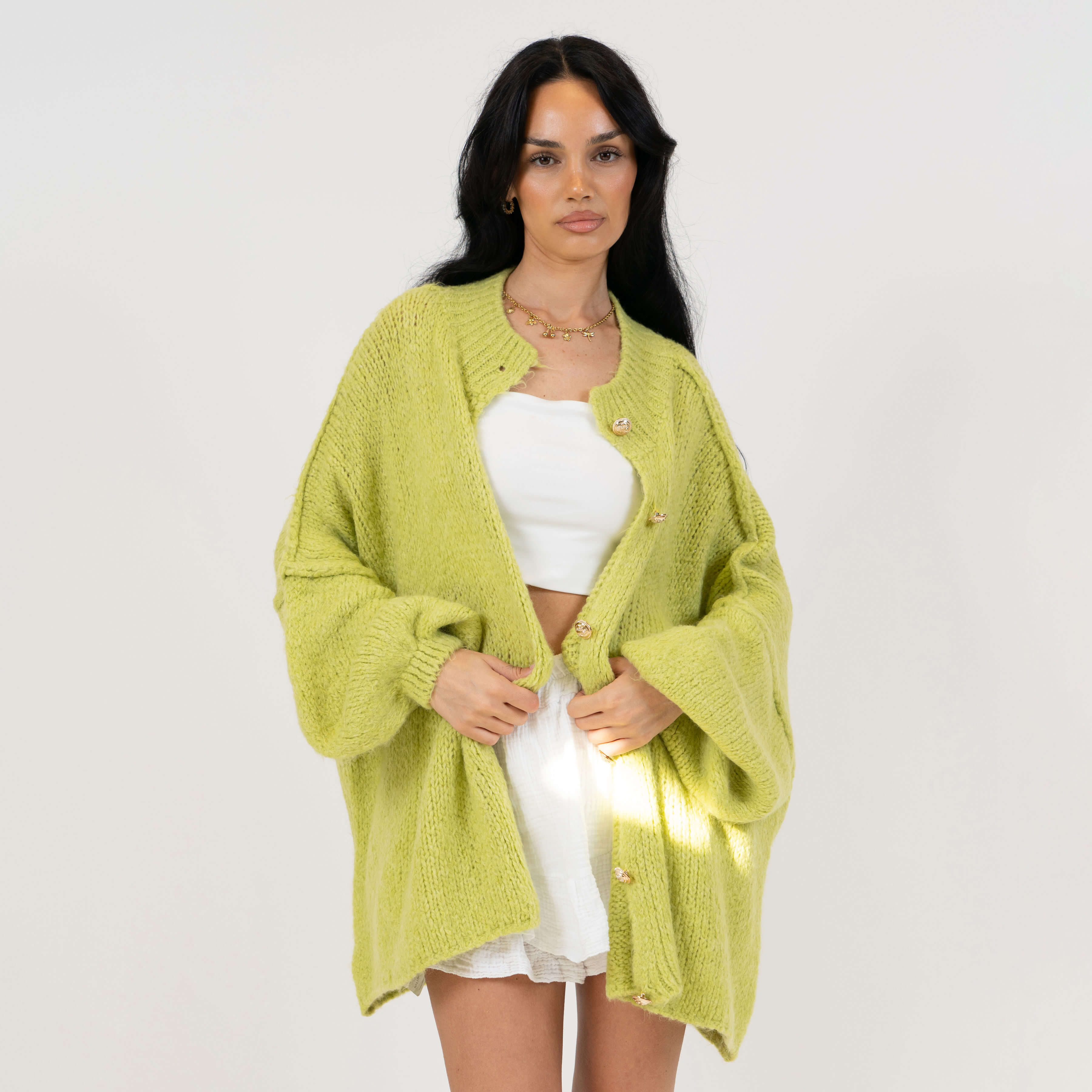 Alizée | Oversized Knit Cardigan