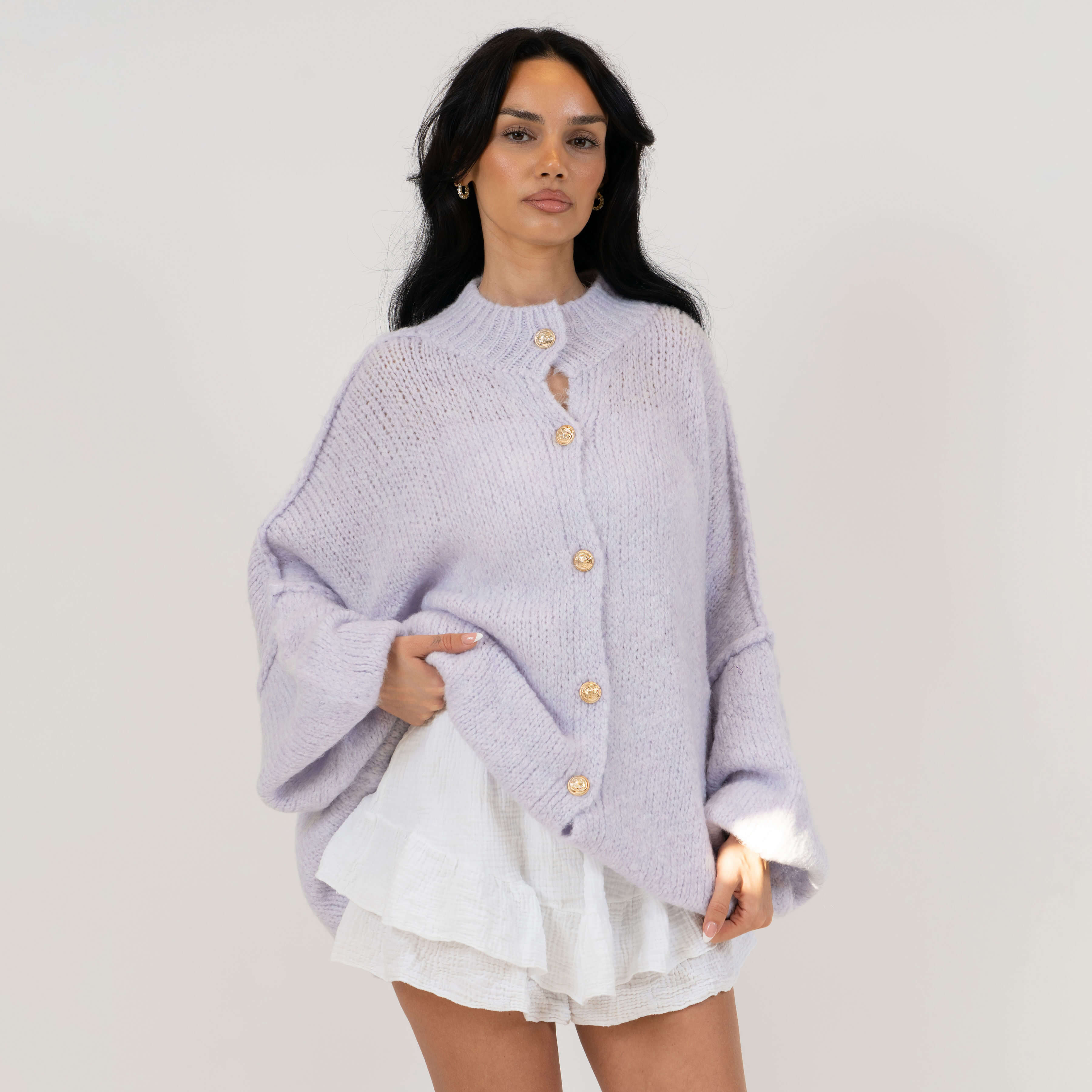 Alizée | Oversized Knit Cardigan