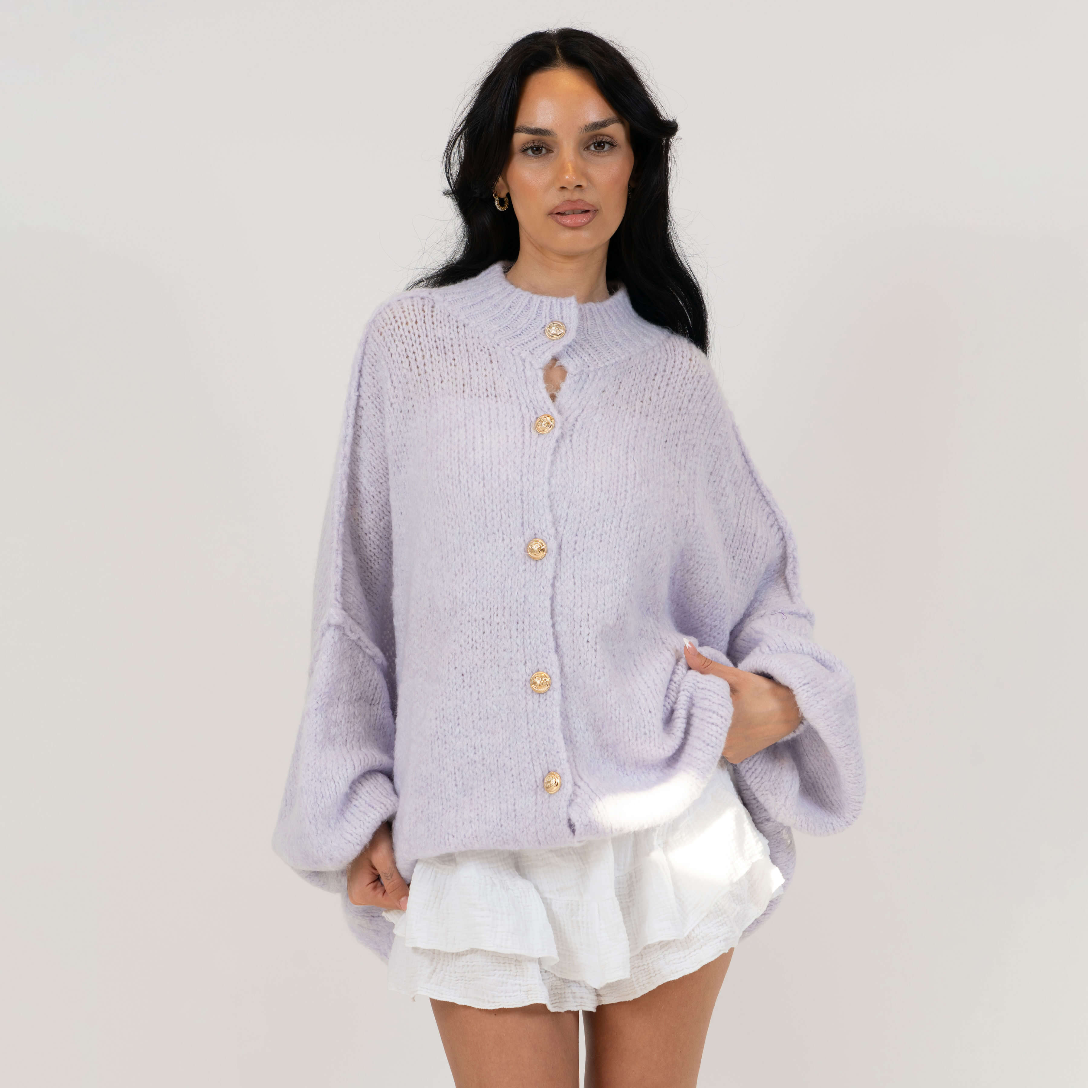 Alizée | Oversized Knit Cardigan