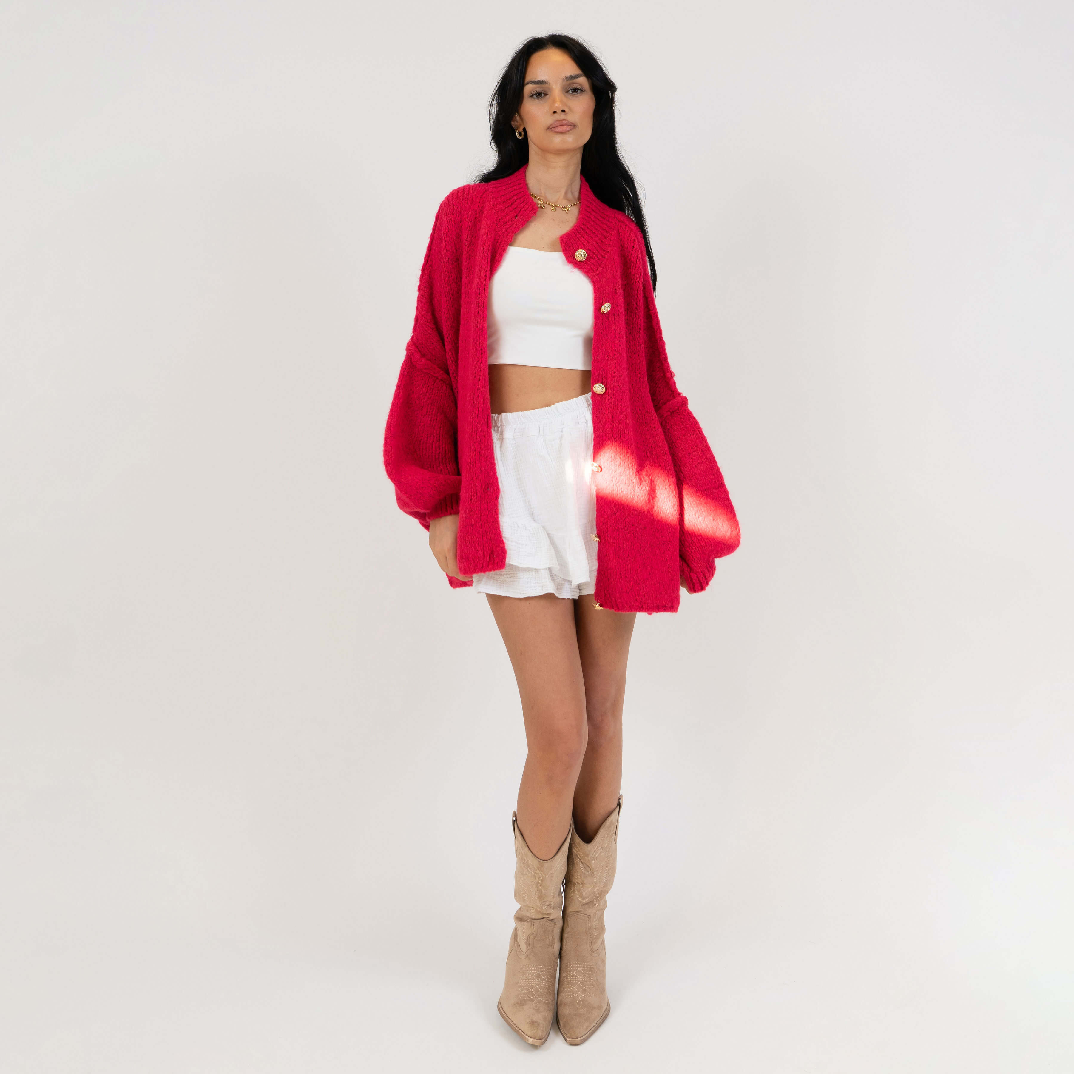 Alizée | Oversized Knit Cardigan