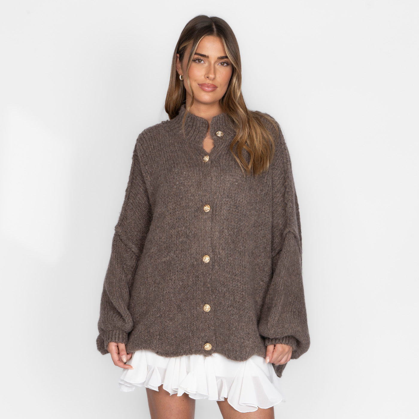 Alizée | Oversized Knit Cardigan