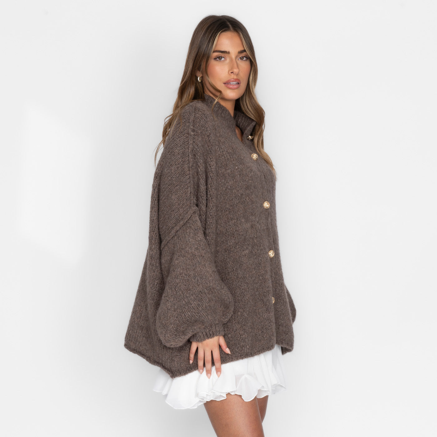 Alizée | Oversized Knit Cardigan