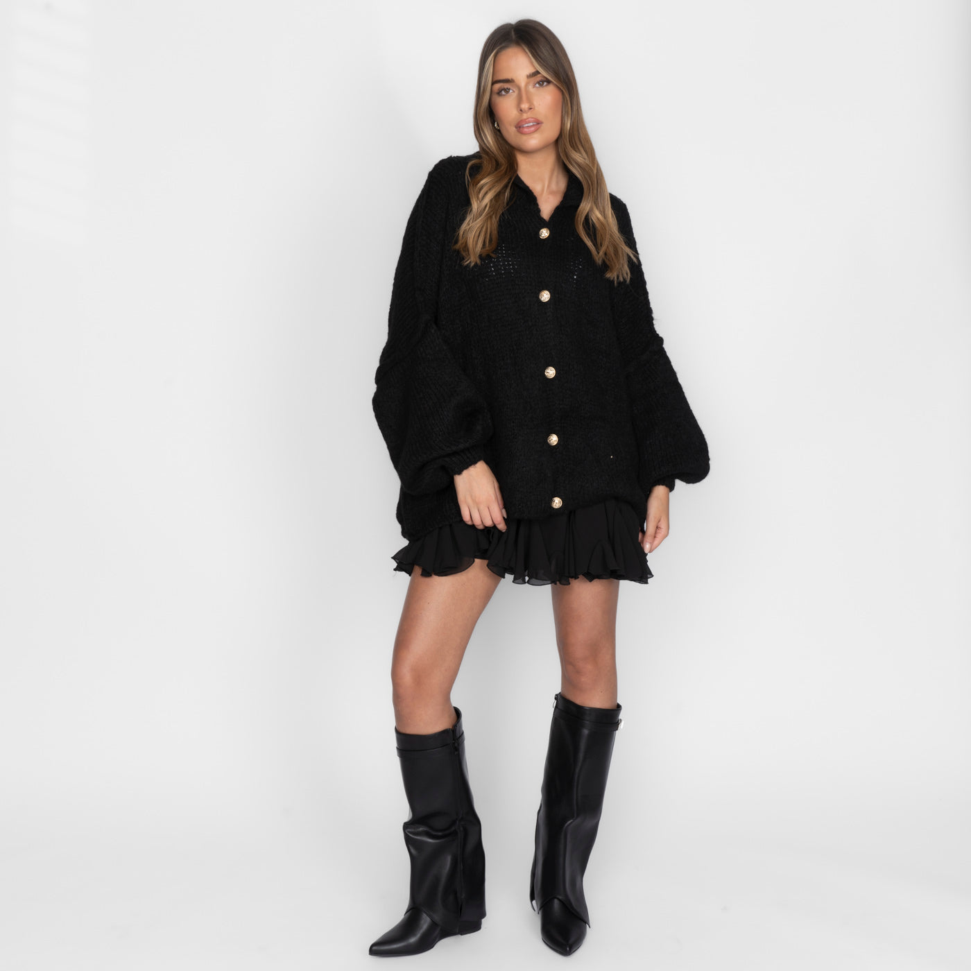 Alizée | Oversized Knit Cardigan