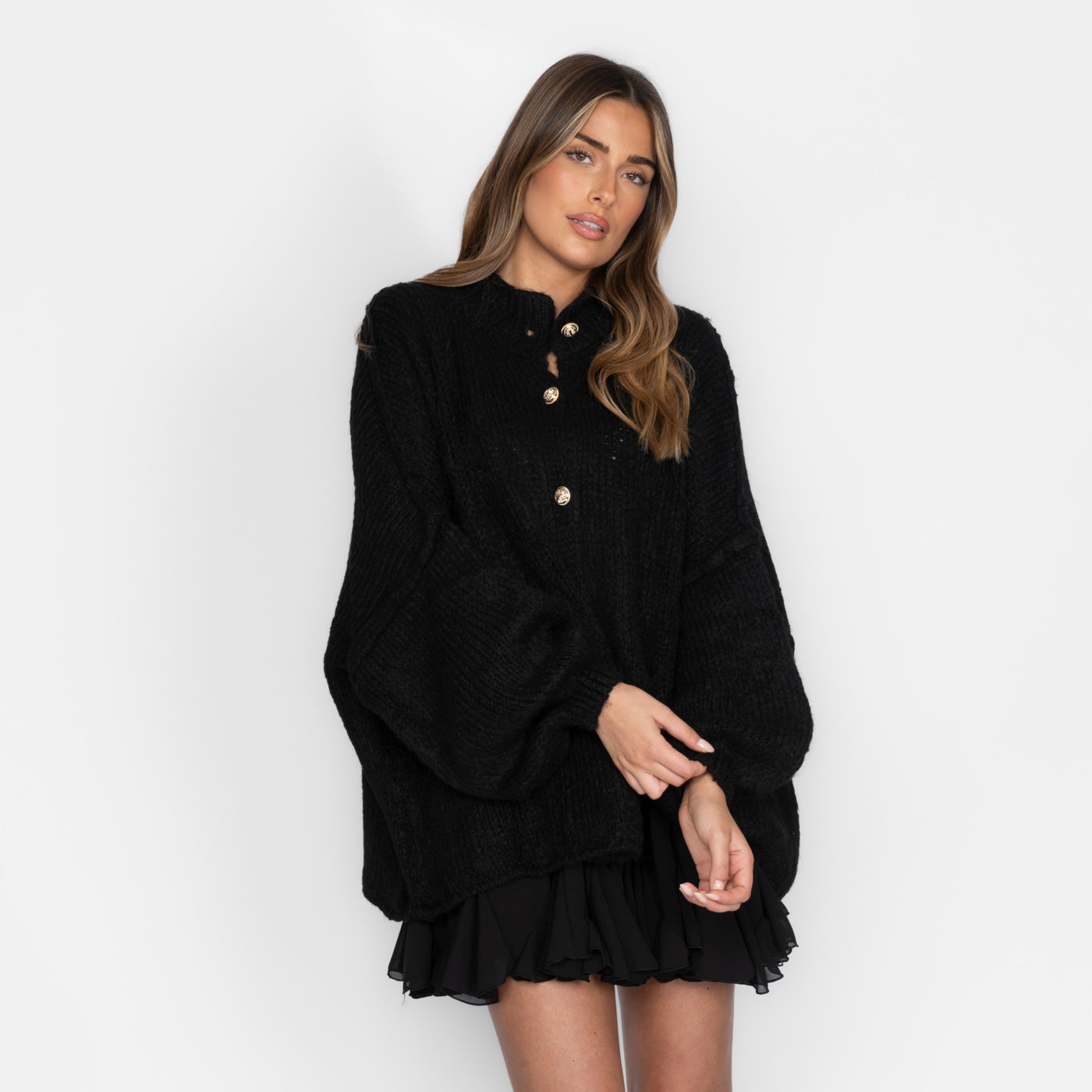 Alizée | Oversized Knit Cardigan