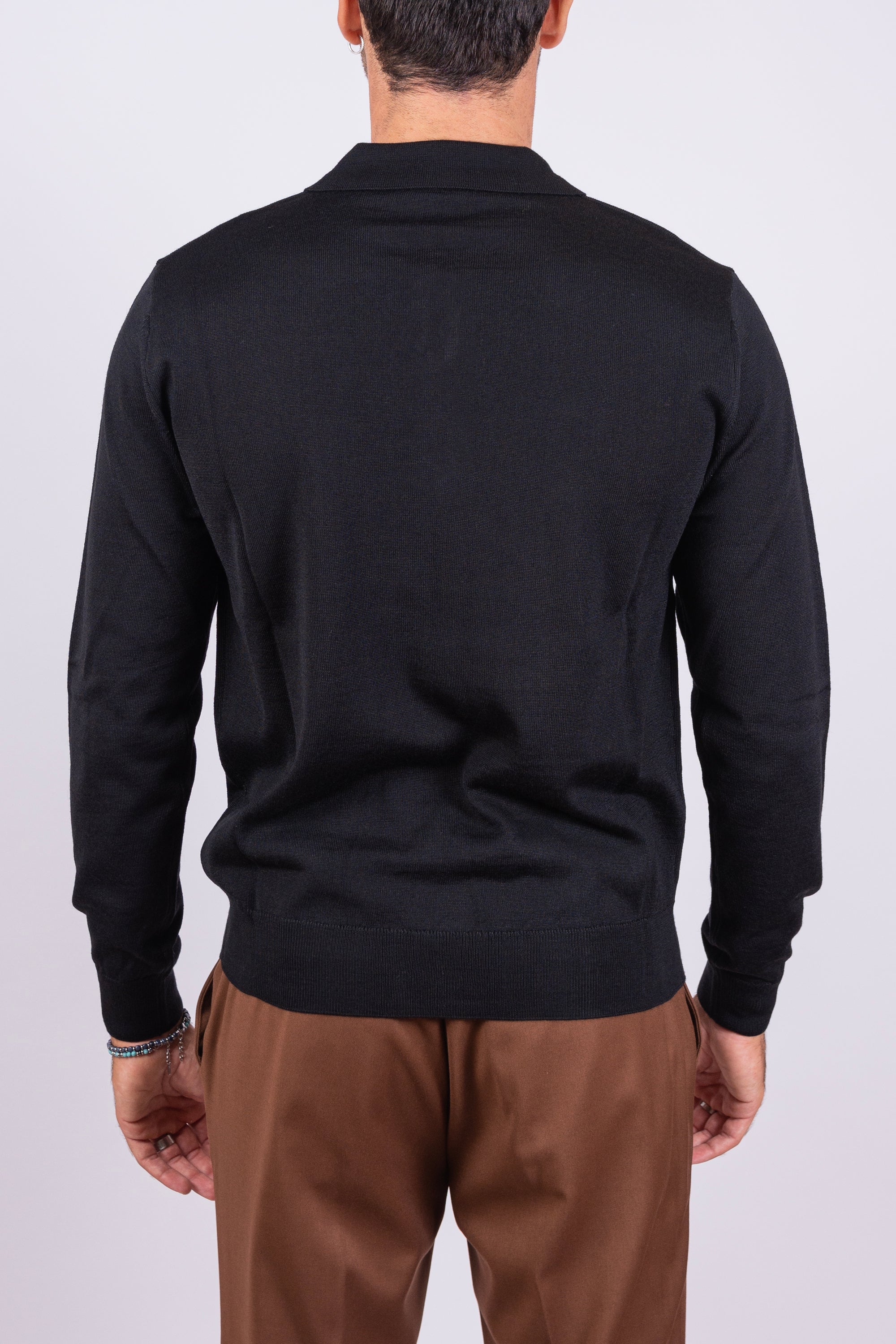 Marco | Long-Sleeve Polo Sweater