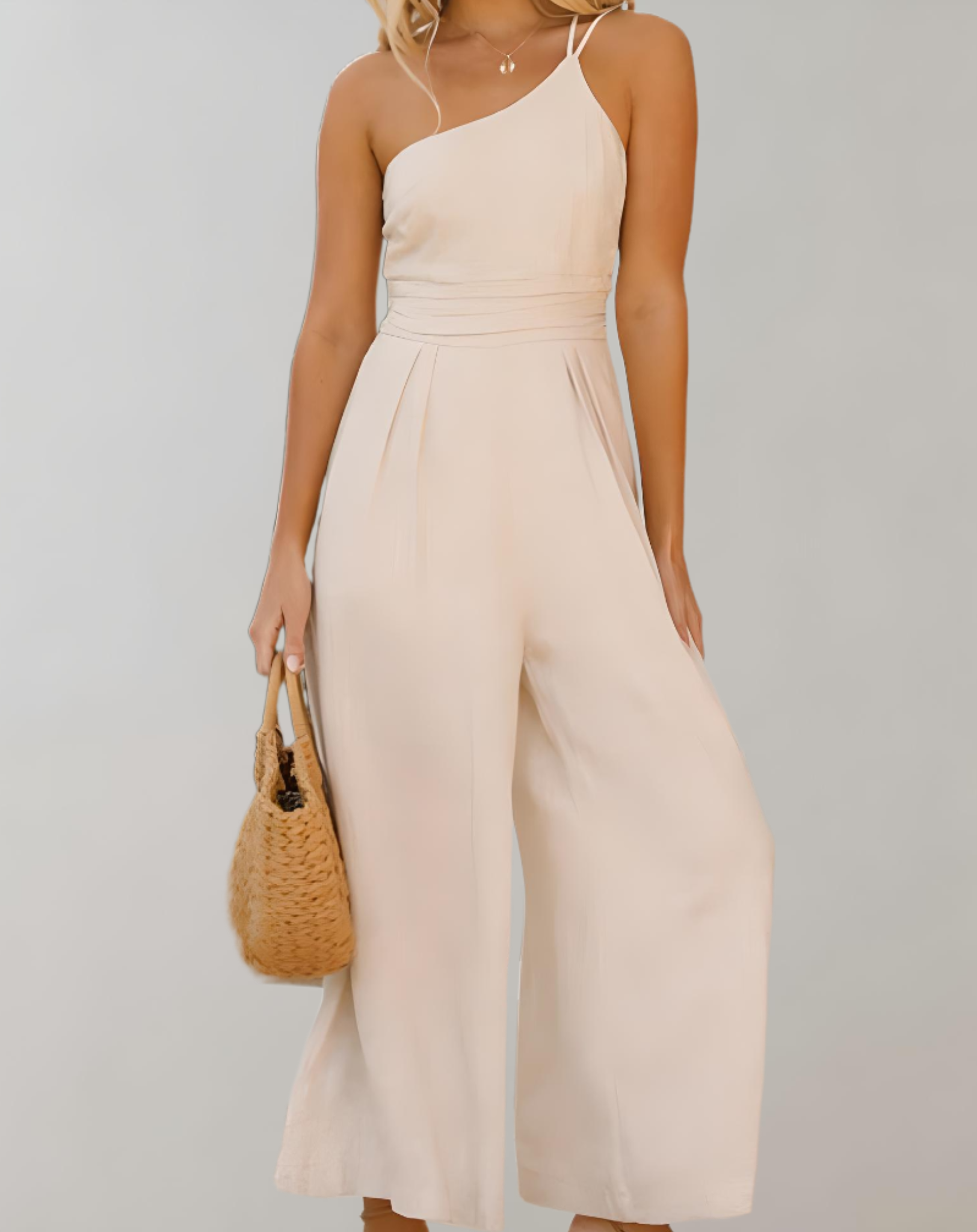 Sarai | Elegant One-Shoulder Jumpsuit
