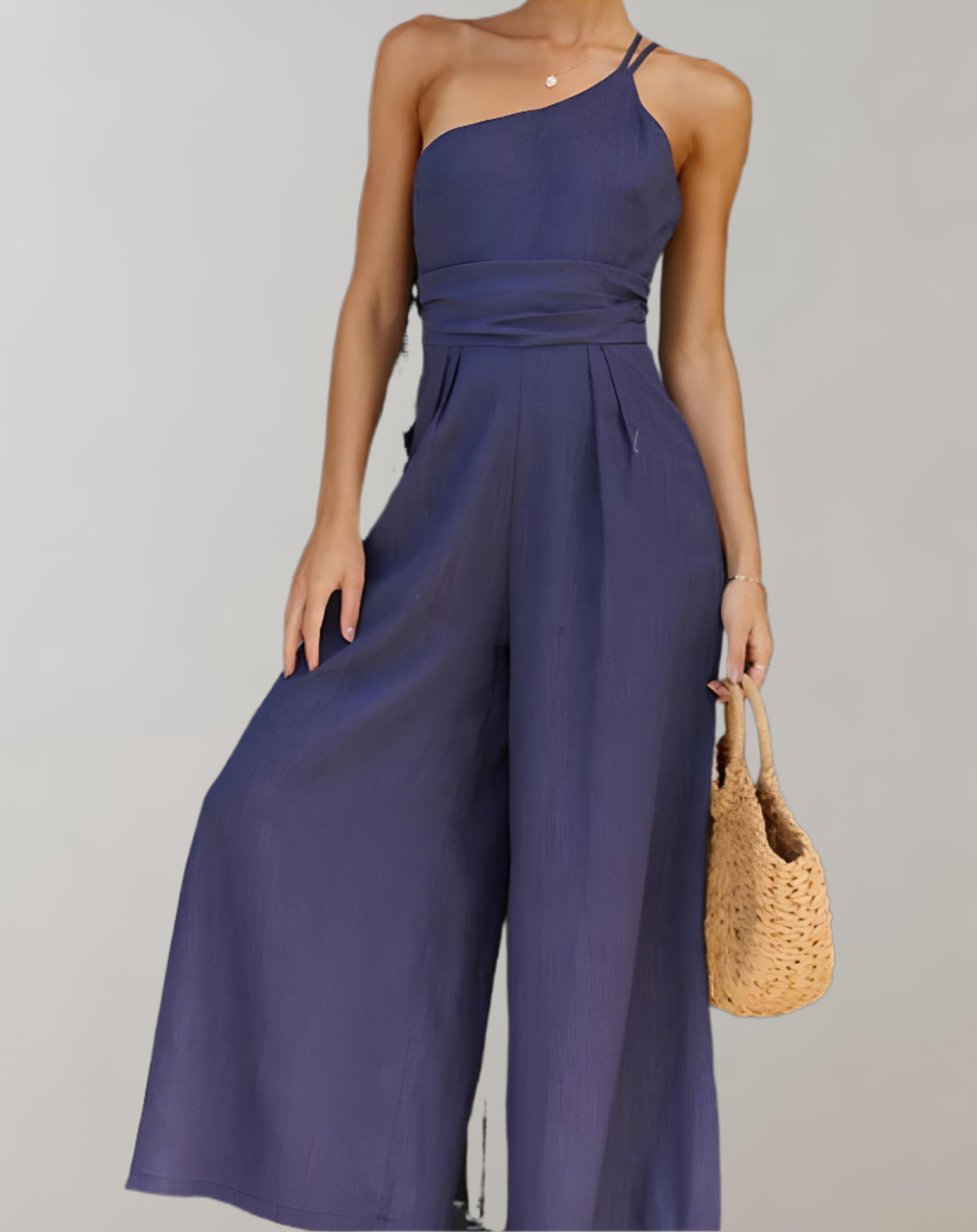 Sarai | Elegant One-Shoulder Jumpsuit