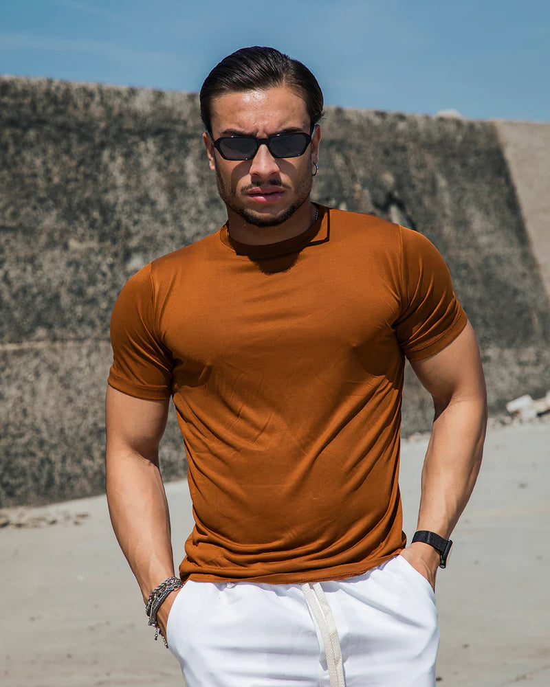 Ethan | Classic Cotton T-Shirt