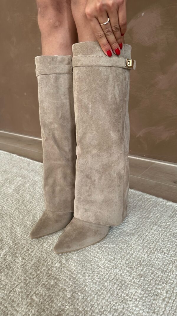 Ariana | Suede Knee-High Boots