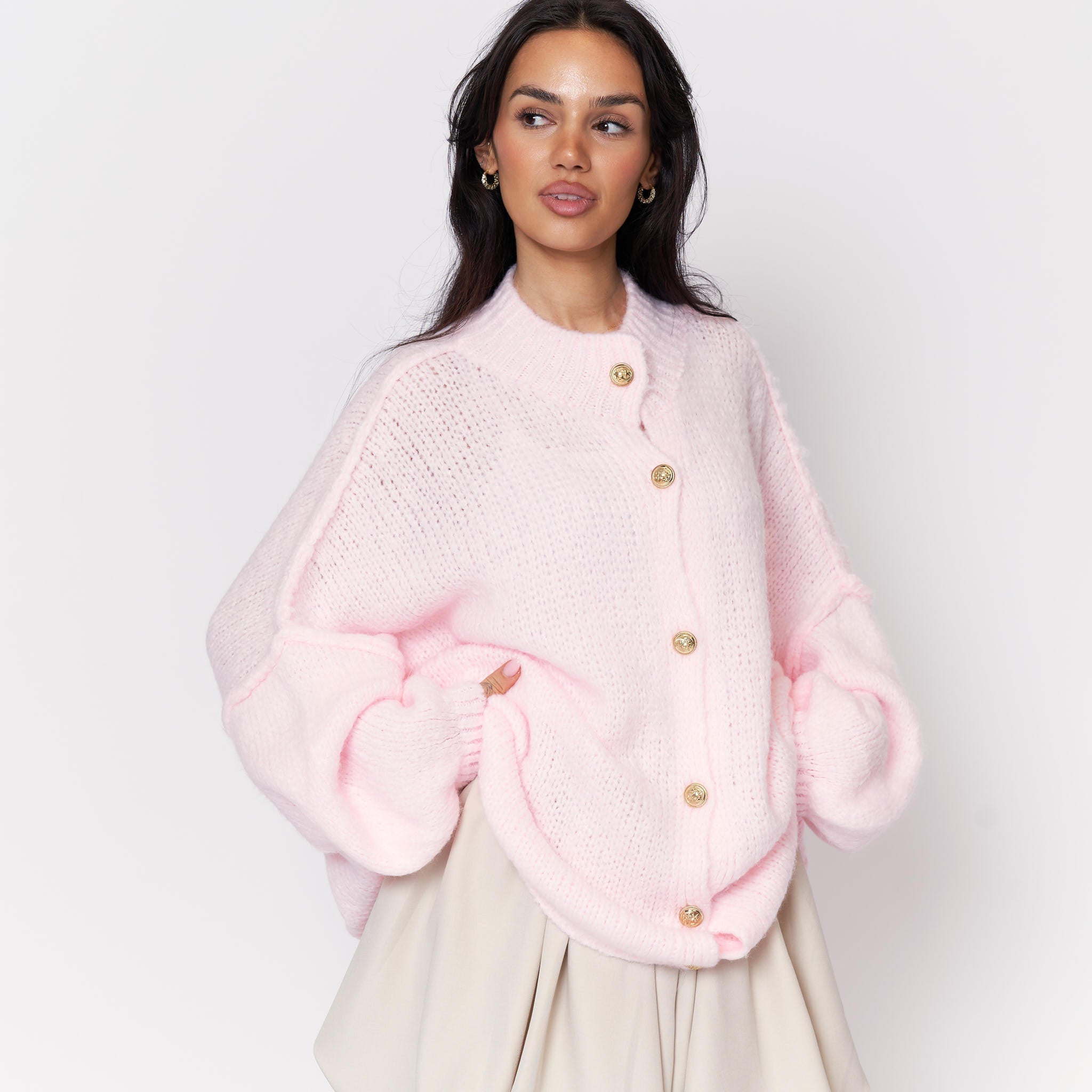 Alizée | Oversized Knit Cardigan