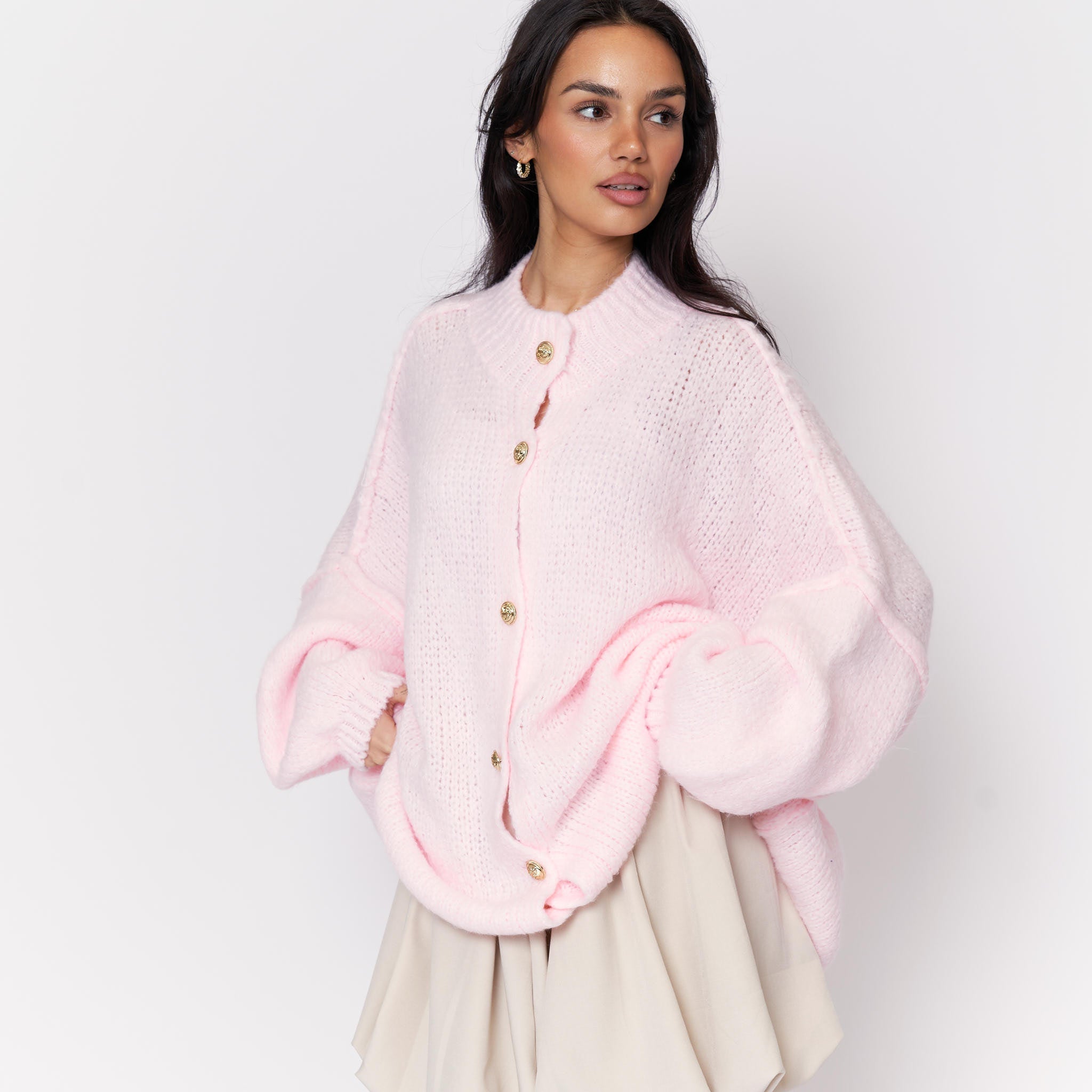 Alizée | Oversized Knit Cardigan