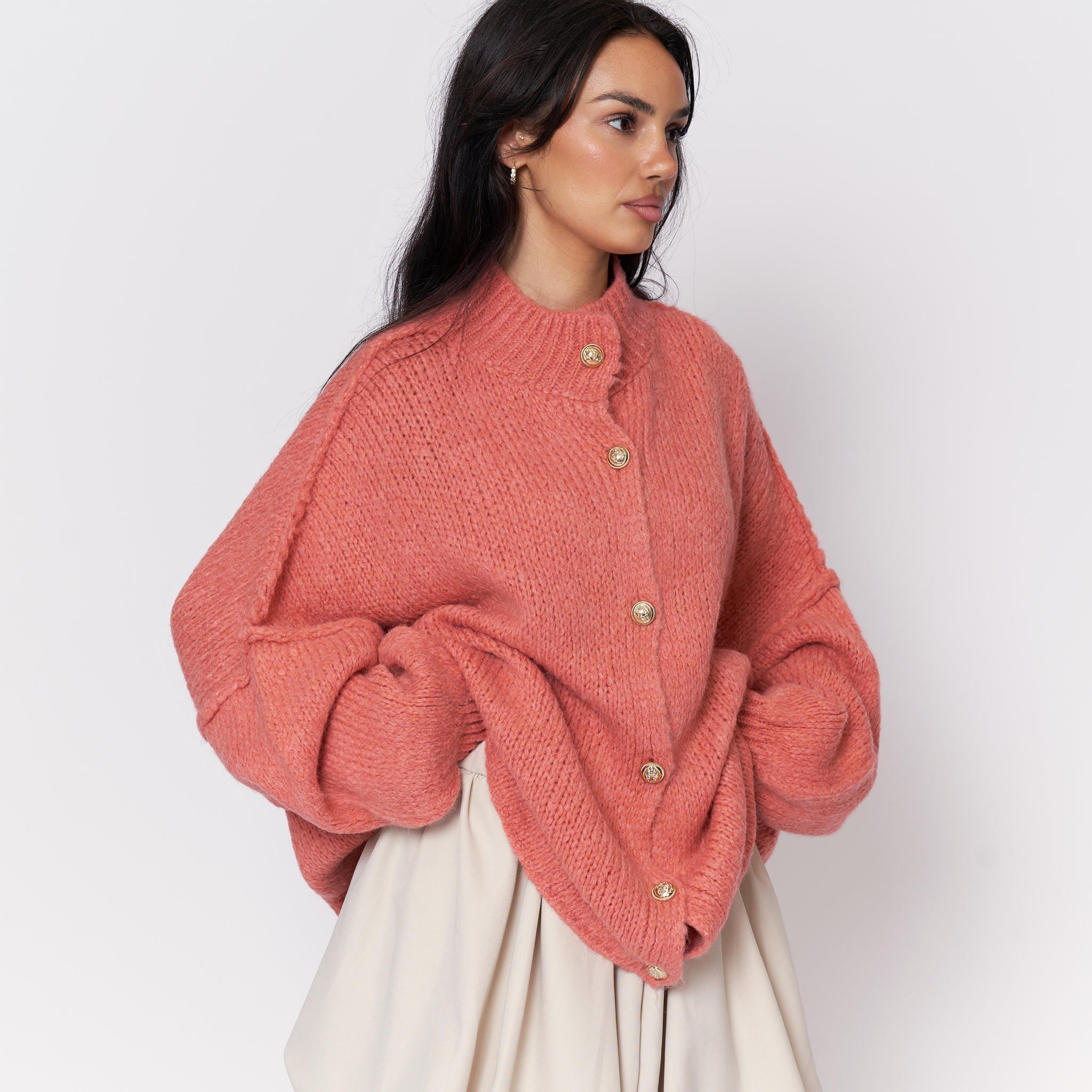 Alizée | Oversized Knit Cardigan