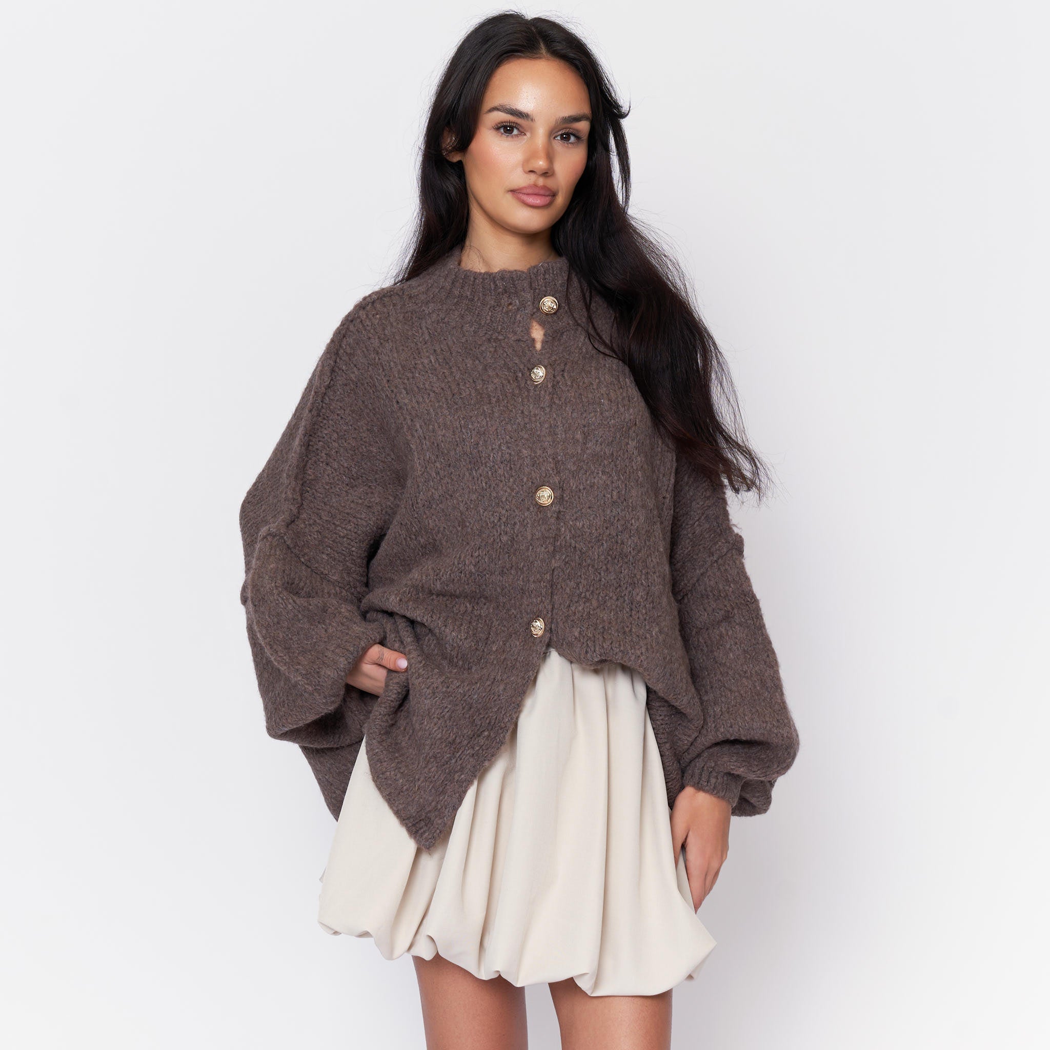 Alizée | Oversized Knit Cardigan