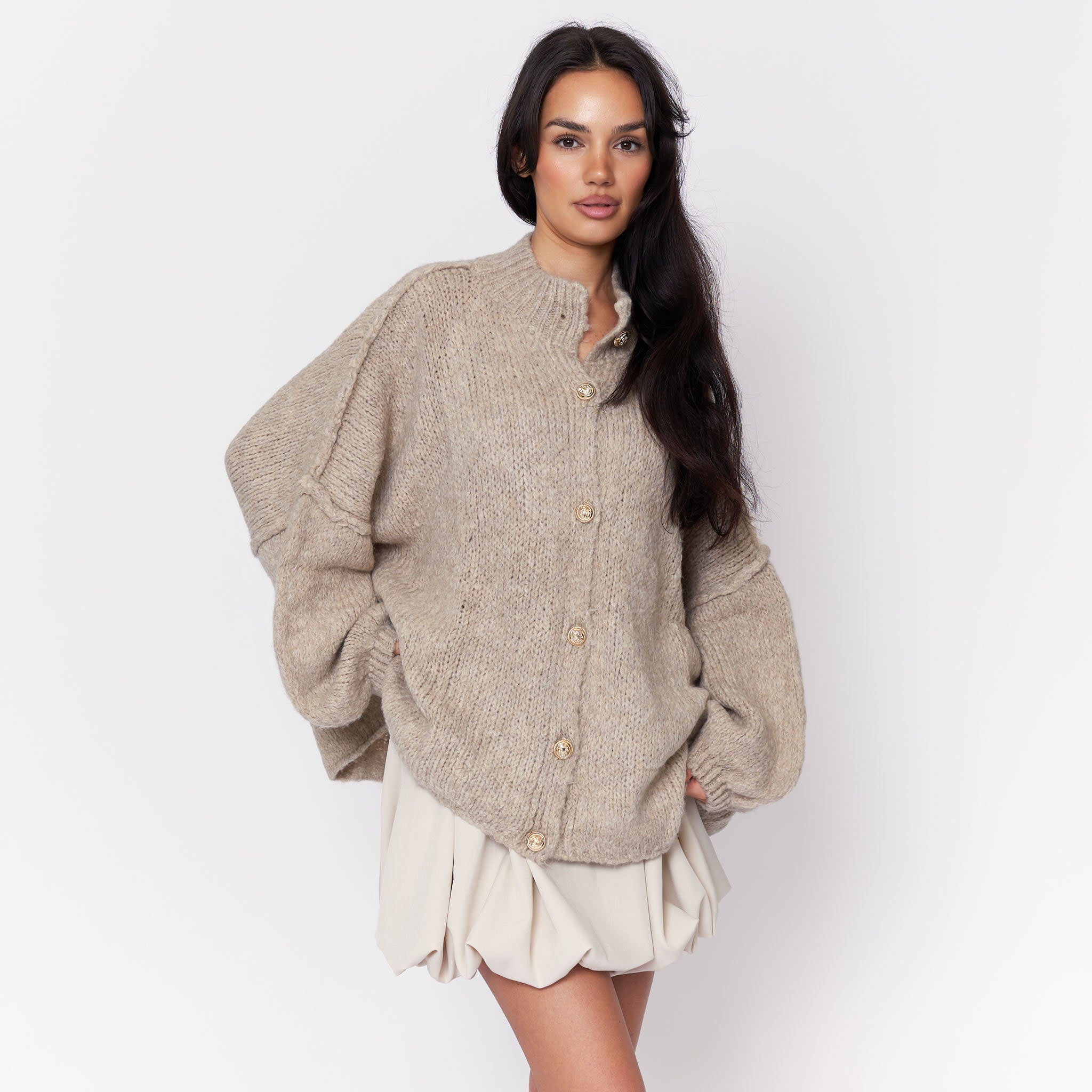 Alizée | Oversized Knit Cardigan