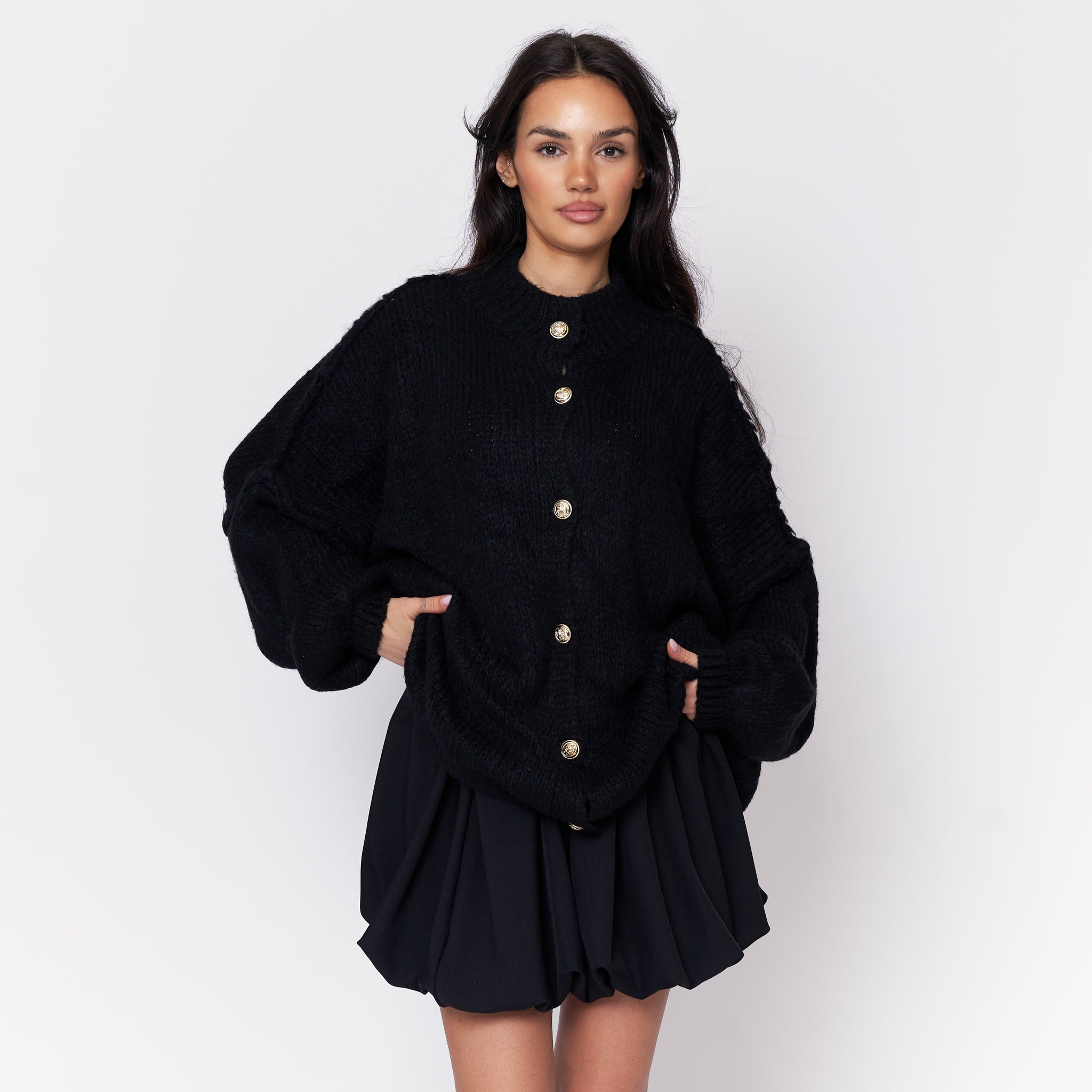 Alizée | Oversized Knit Cardigan